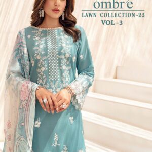 Shree Fab – Ombre lawn collection 2025 vol.3 Cotton Duptta