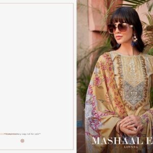 Shree Fab – Mashaal Emb lawn V.1 Ciffon Duptta