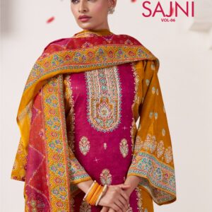 Zulfat Designer Suits – Sajni vol.6