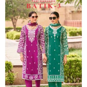 Ossm – Batik Vol.3     Kurti Wholesale Catalog