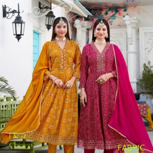 Radhika Lifestyle – Anarkali Vol.6     Kurti Wholesale Catalog Festival
