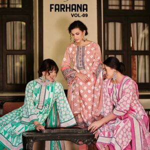 Zulfat Designer Suits – Farhana vol.9