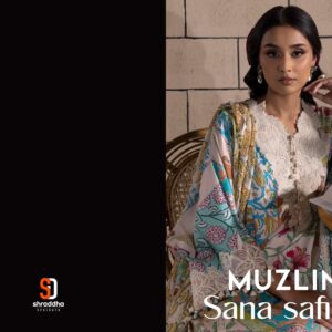 Sharaddha Designer – Muzlin Sana Safinaz Cotton Duptta