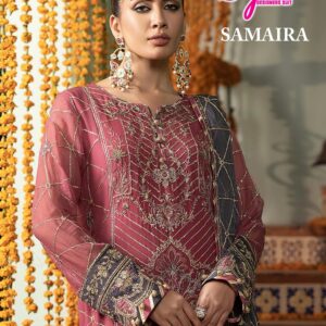 SAJIDA DESIGNERS SUIT – Samaira Vol.1
