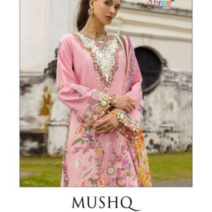 Shree Fab – Mushq Premium Lawn Vol.2 Cotton Duptta     Salwar Suit Wholesale Catalog Any Occasion