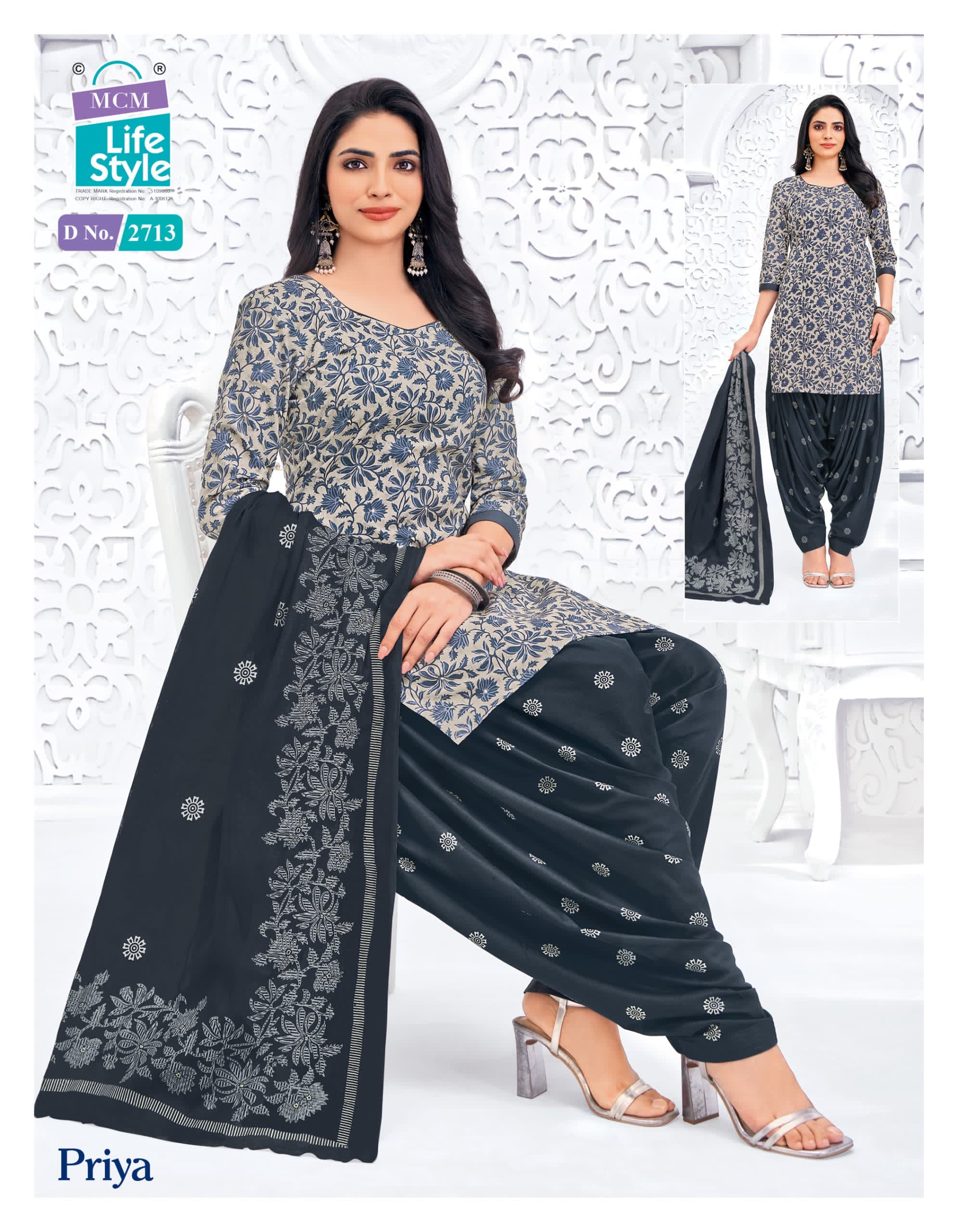 MCM Life Style – Priya Vol.27     Cotton Printed Wholesale Catalog Any Occasion
