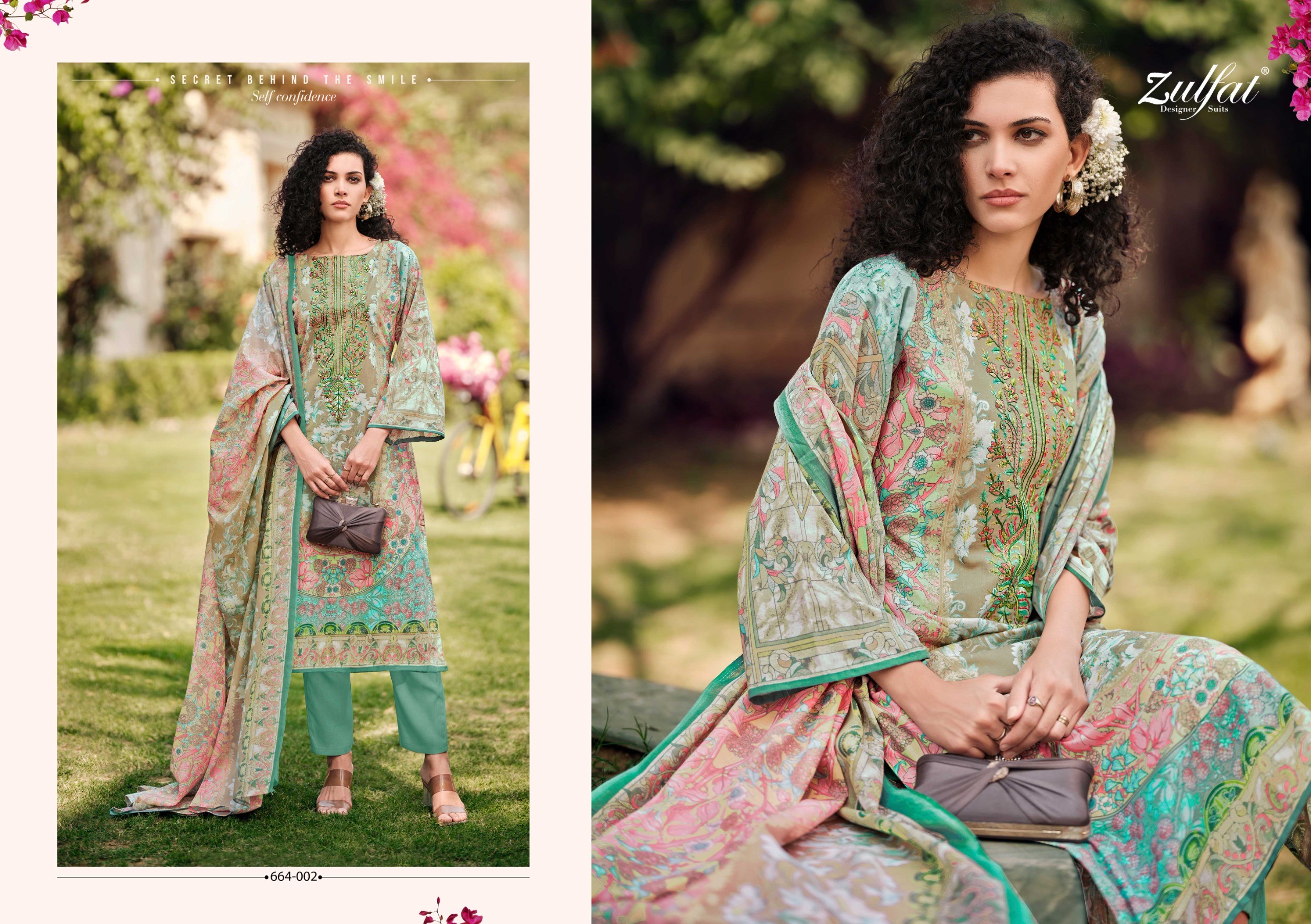 Zulfat Designer Suits – Gulnaaz vol.6