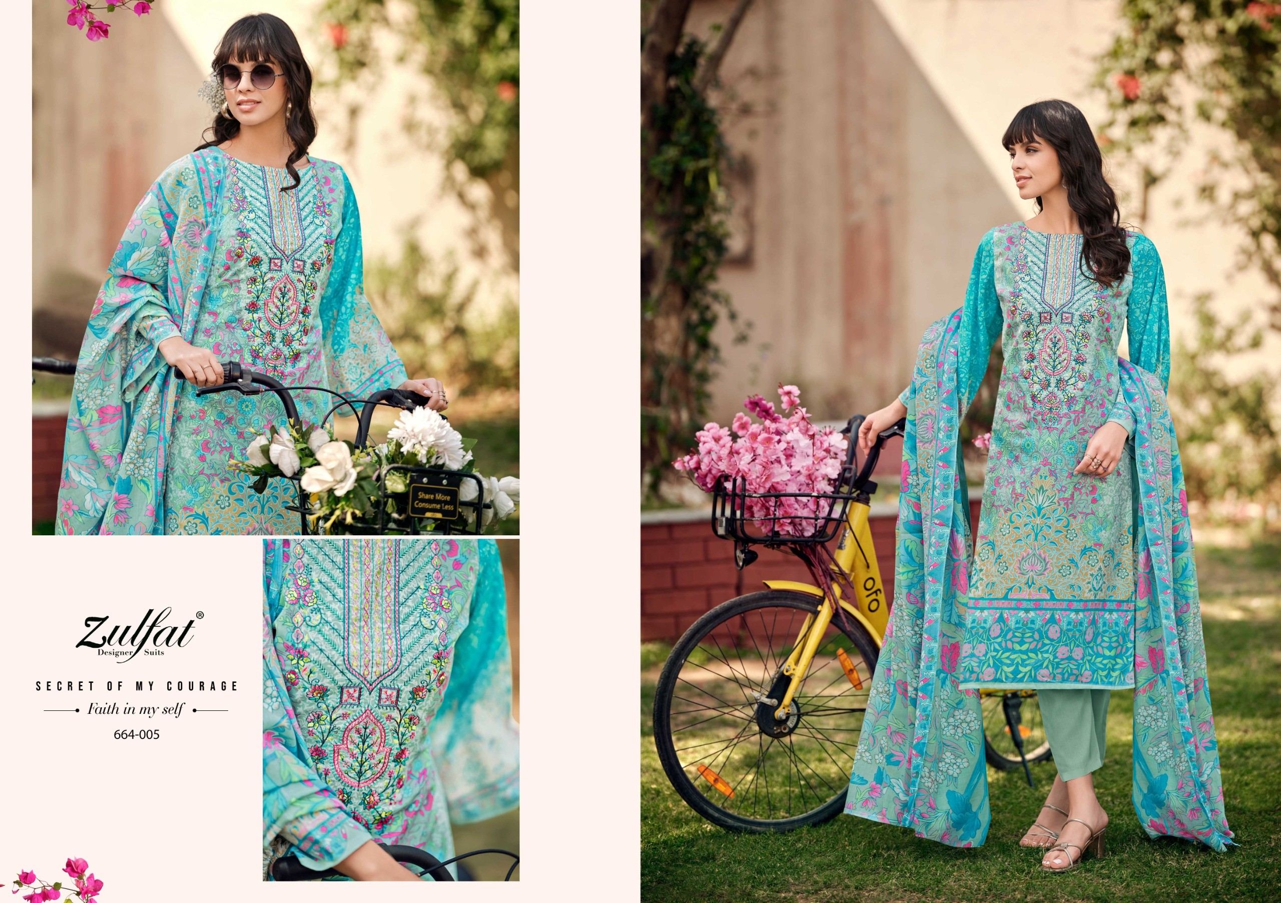 Zulfat Designer Suits – Gulnaaz vol.6