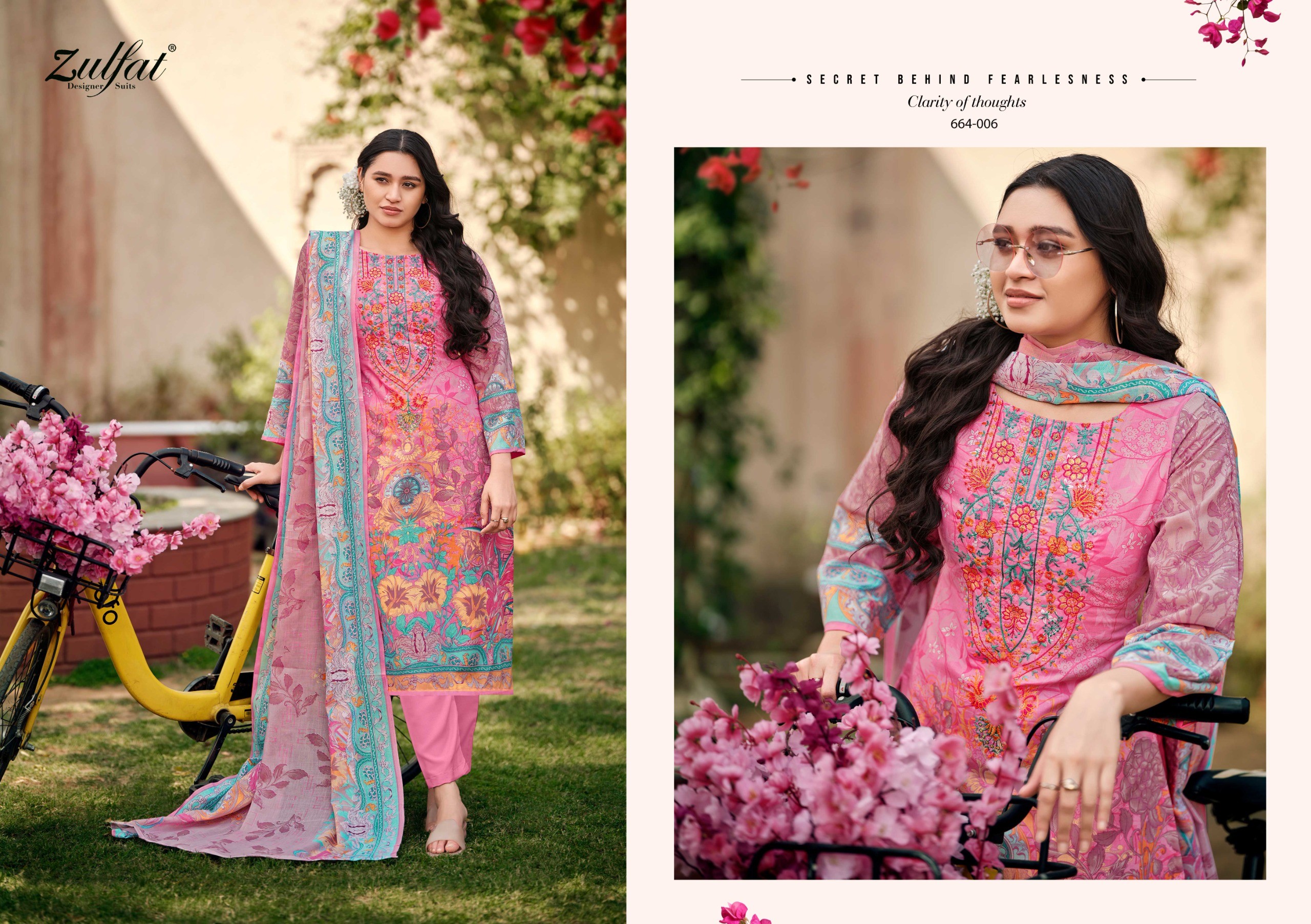 Zulfat Designer Suits – Gulnaaz vol.6
