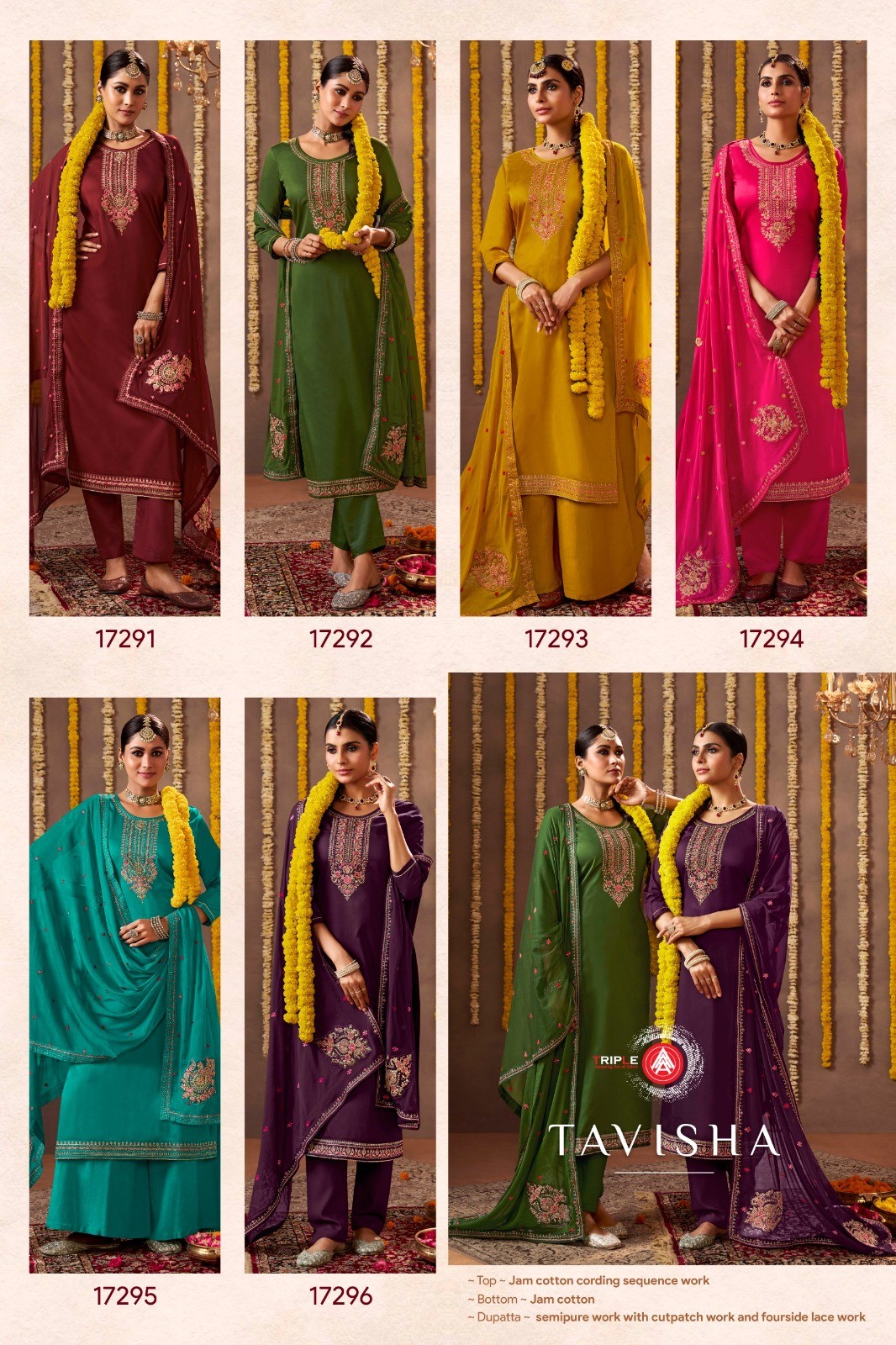 Four Dots – Tavisha     Salwar Suit Wholesale Catalog Any Occasion