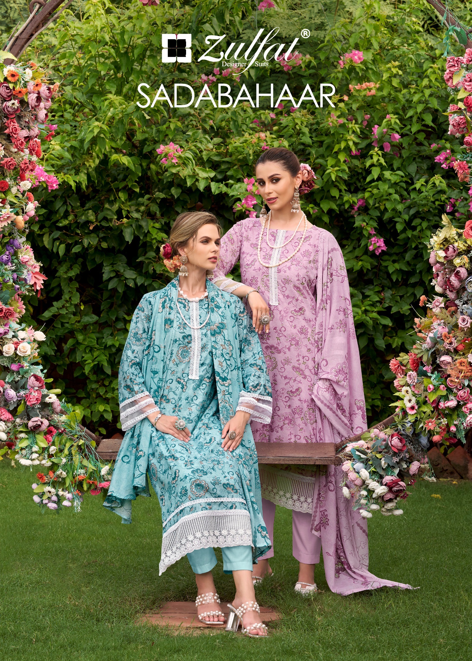 Zulfat Designer Suits – Sababahaar