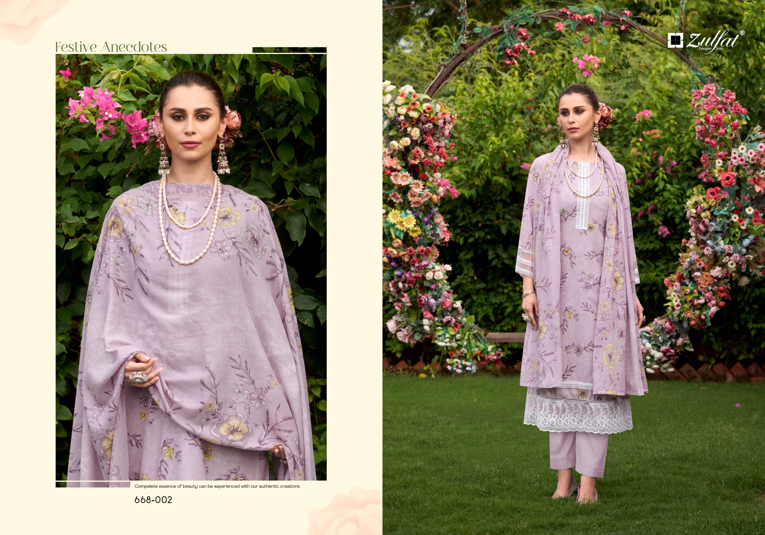Zulfat Designer Suits – Sababahaar