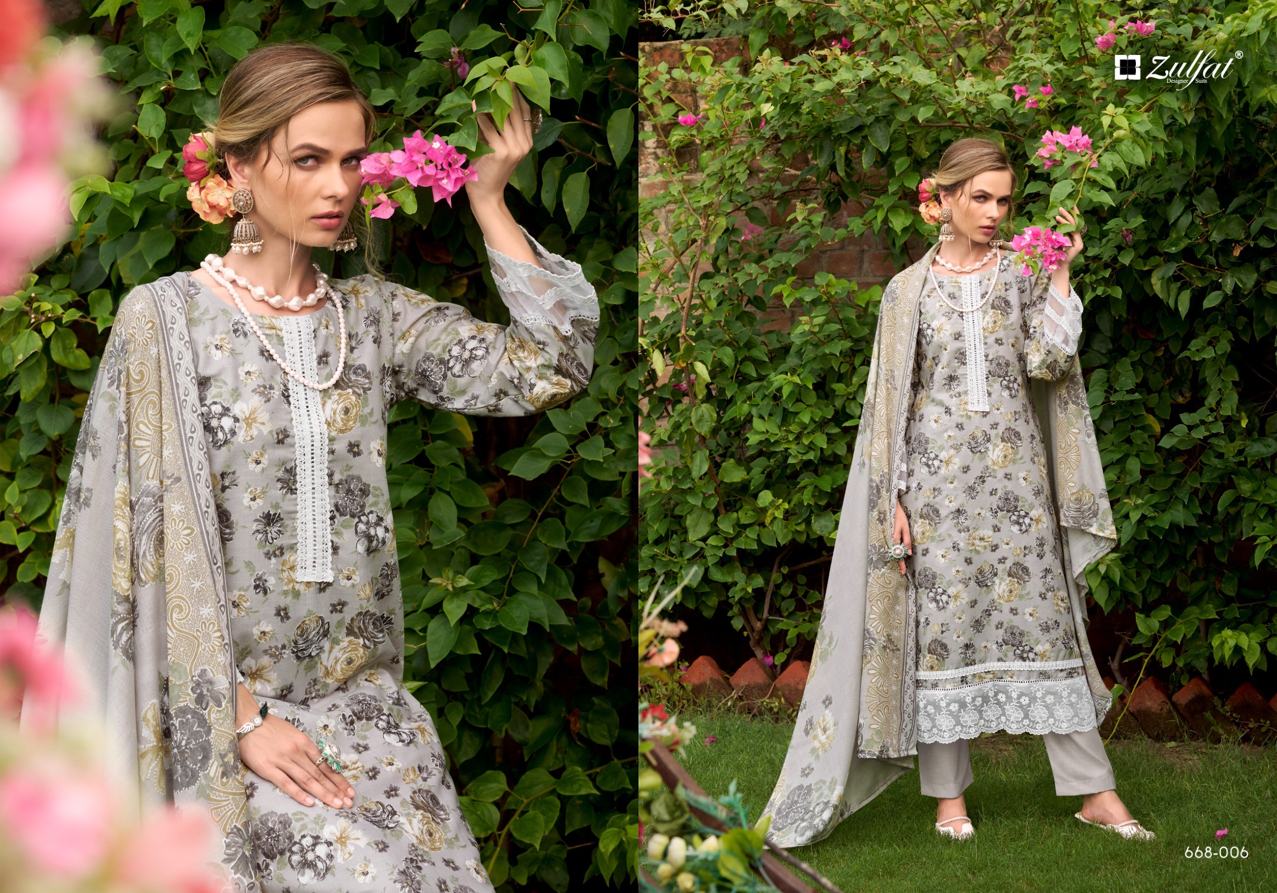 Zulfat Designer Suits – Sababahaar
