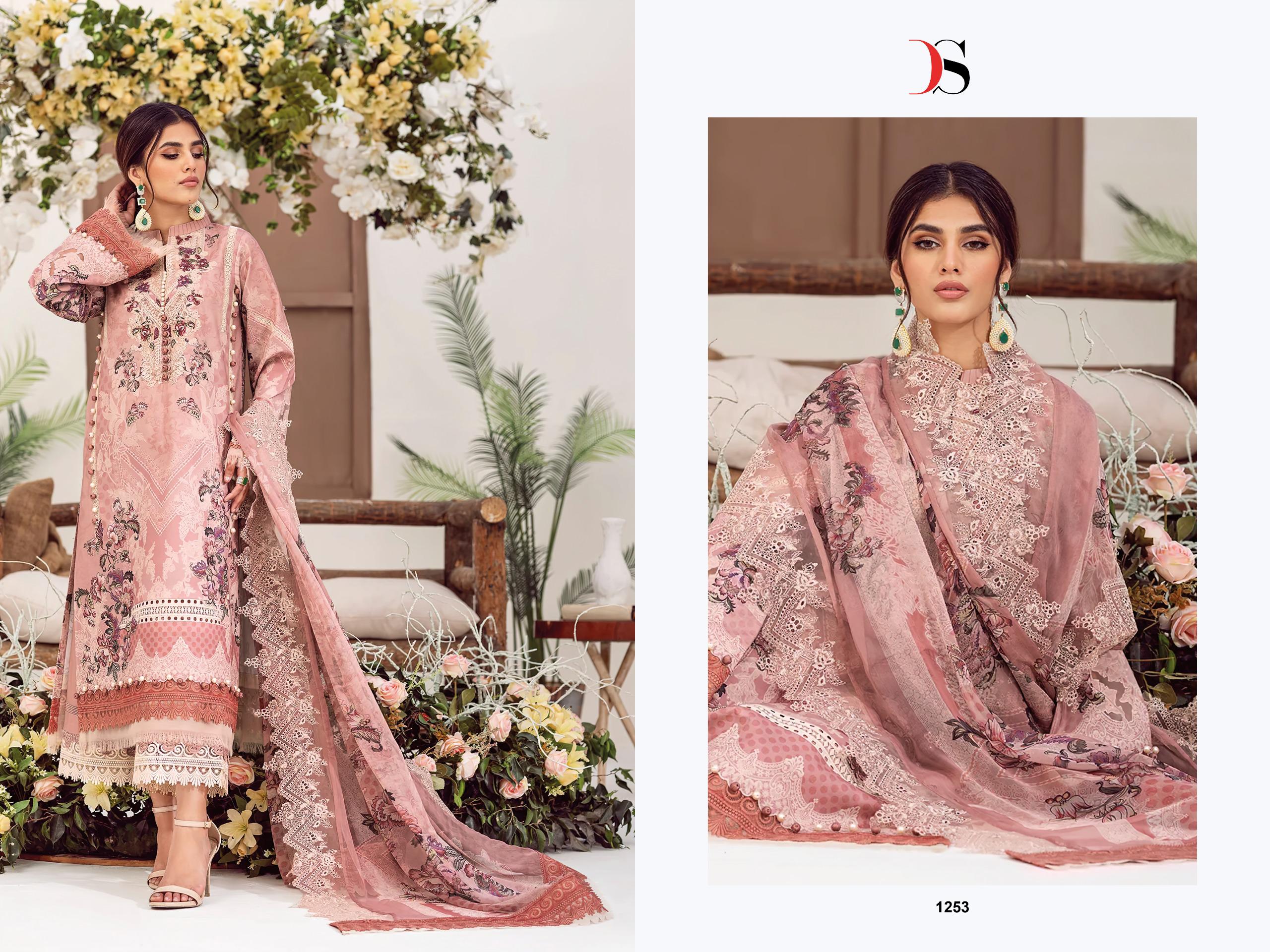 DEEPSY SUITS – Jade neeedle wonder 25-3 Cotton Duptta