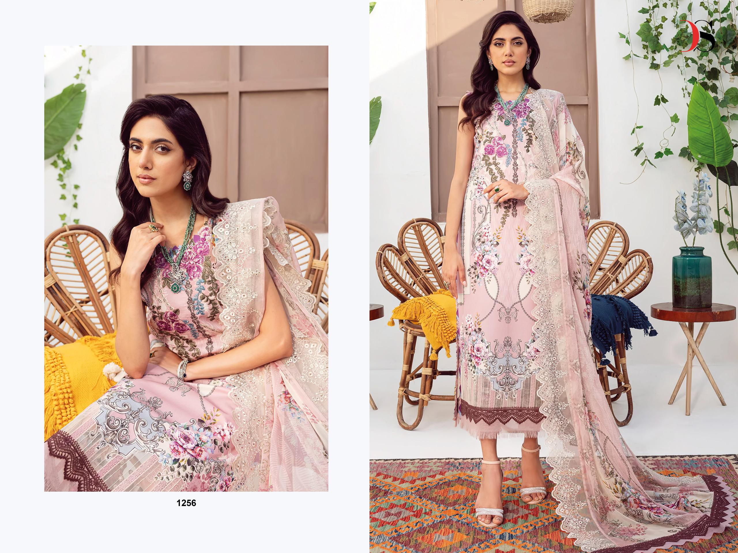 DEEPSY SUITS – Jade neeedle wonder 25-3 Cotton Duptta