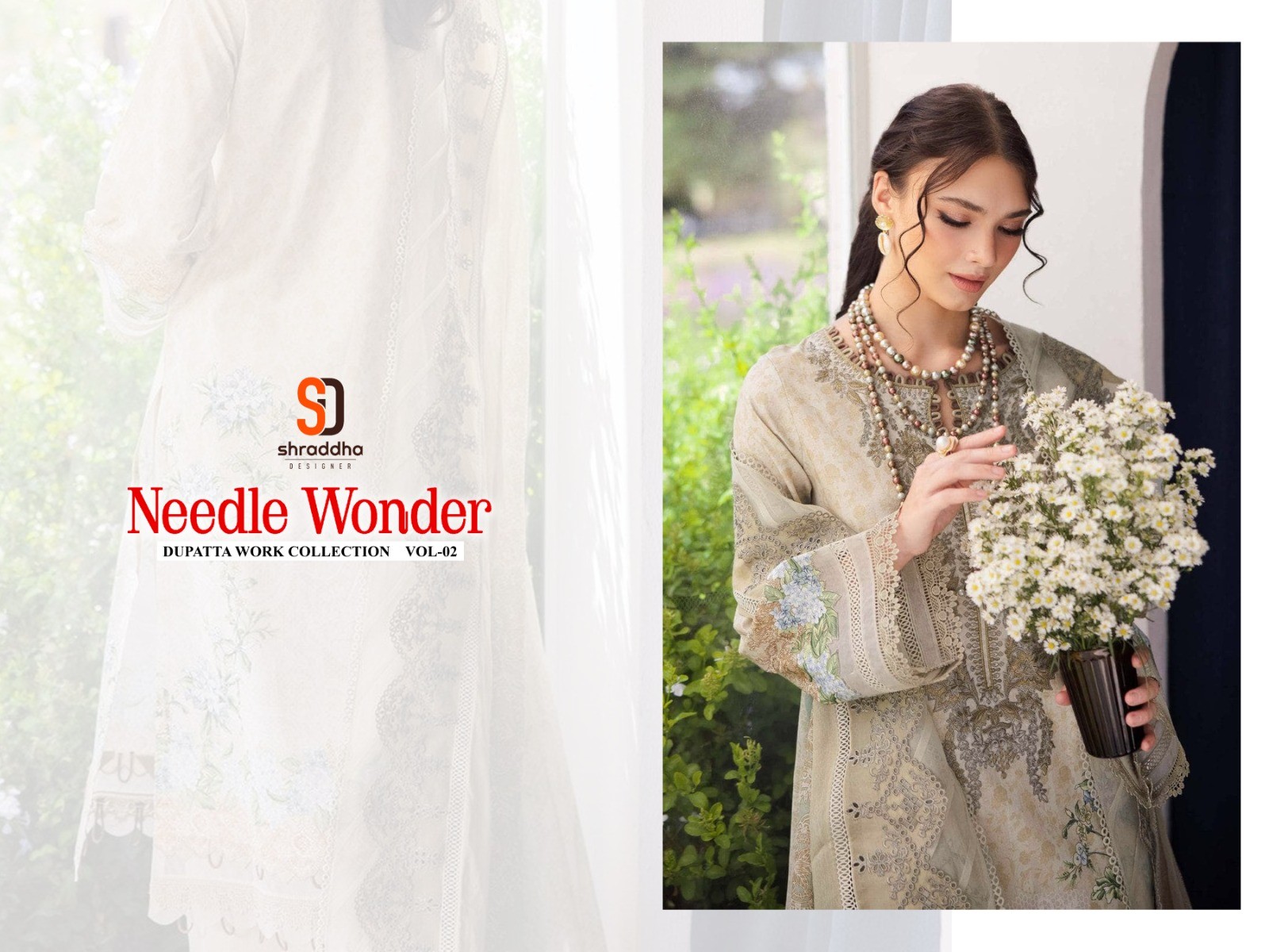 SHARADDHA DESIGNER – Needle Wonder vol.2 Cotton Duptta