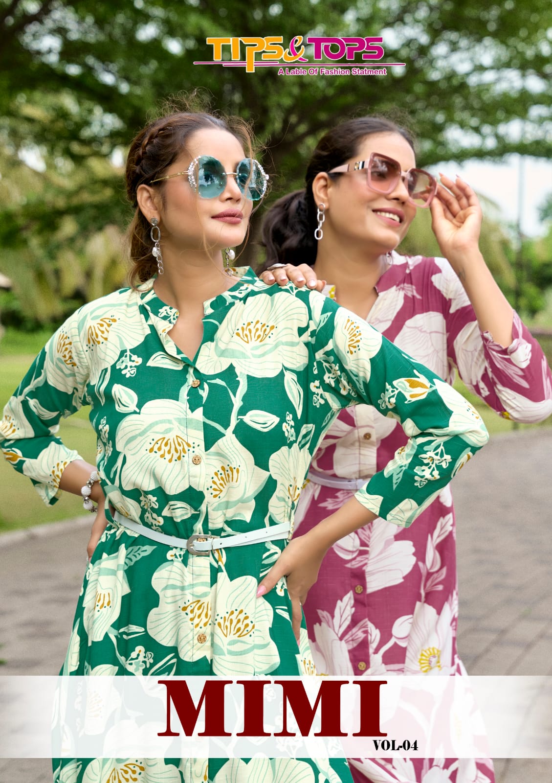 Tips And Tops – Mimi Vol.4     Kurti Wholesale Catalog Casual Wear