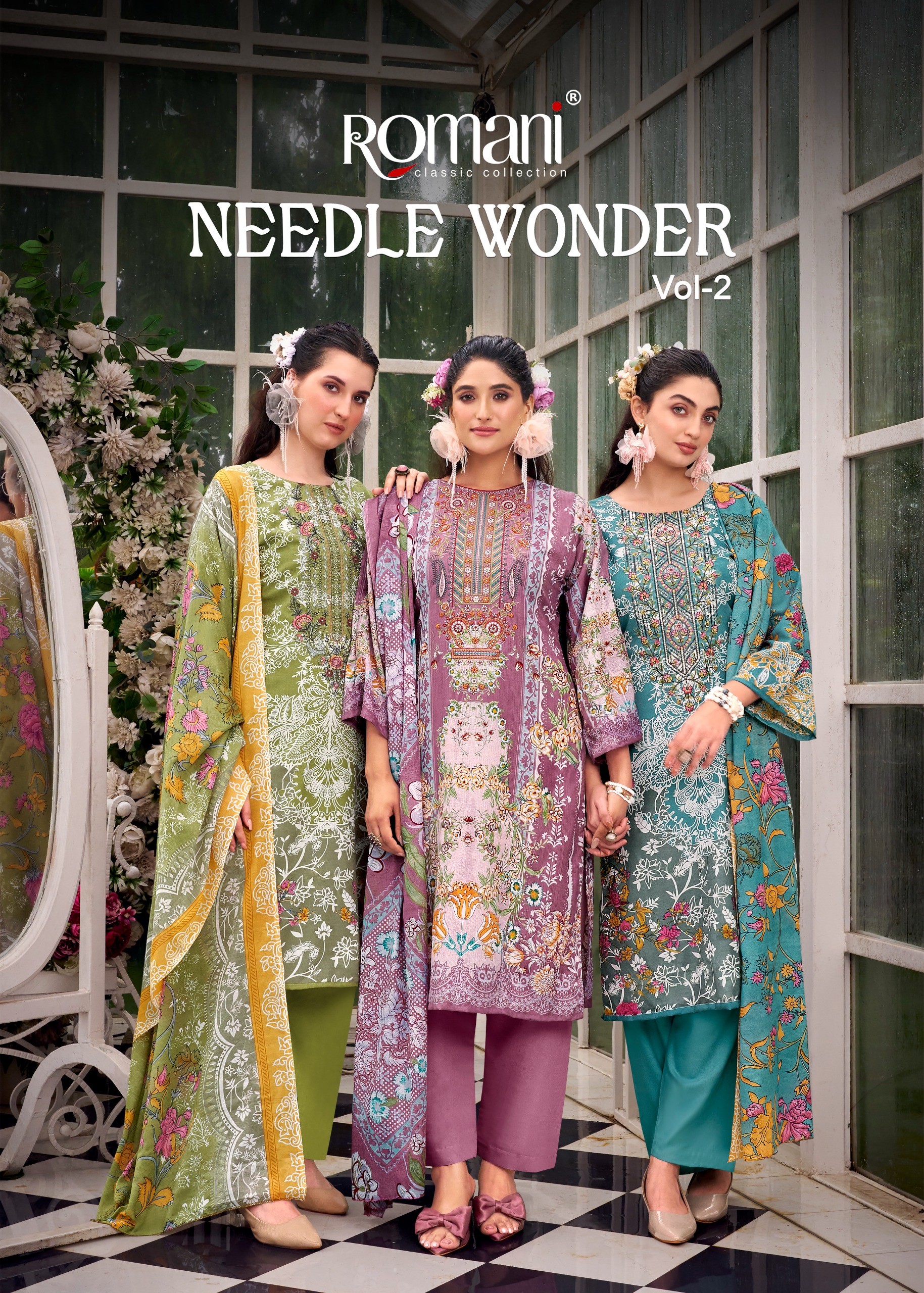 Romani – Needle Wonder Vol.2     Salwar Suit Wholesale Catalog Any Occasion