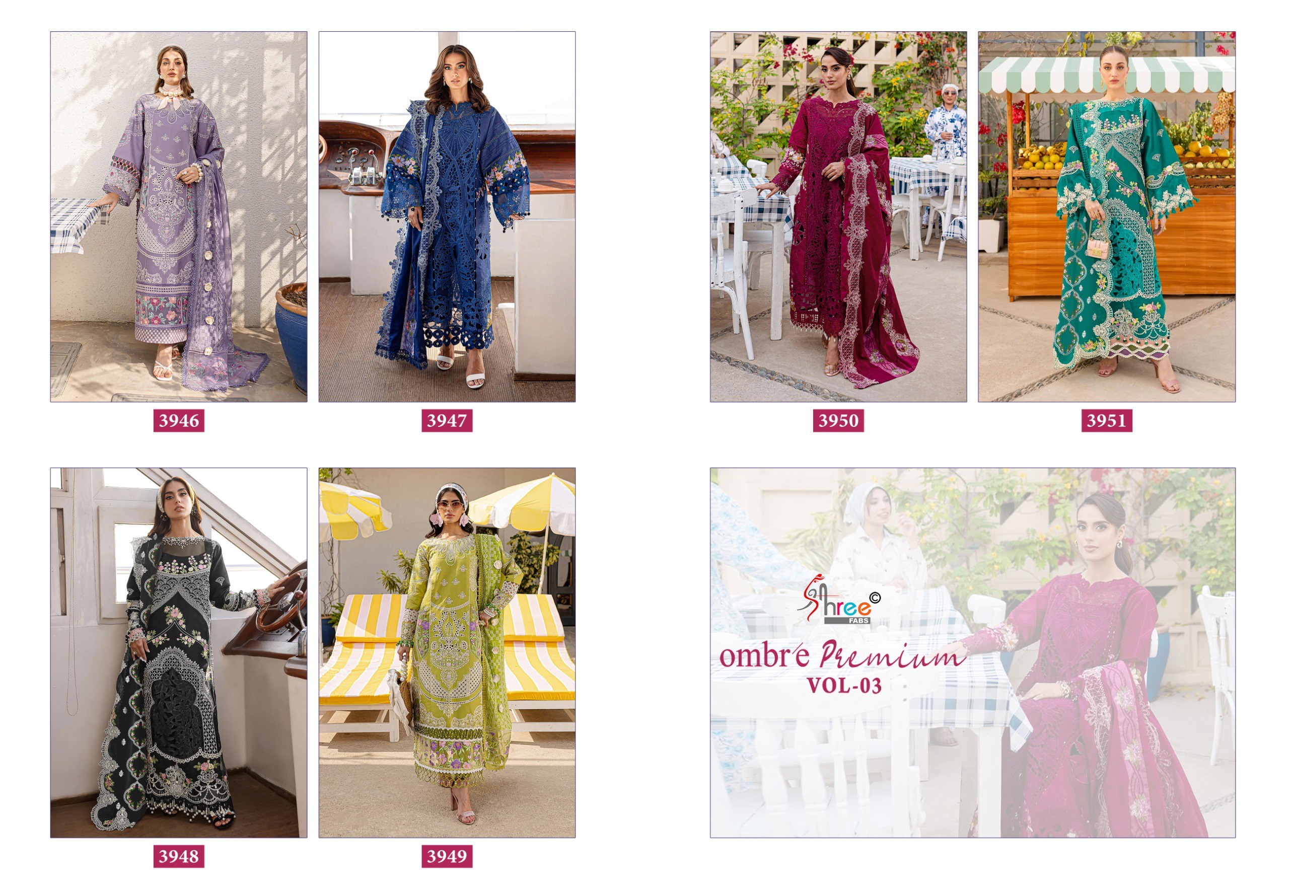 Shree Fab - Ombre Premium Vol.3 Shree Fab – Ombre Premium Vol.3