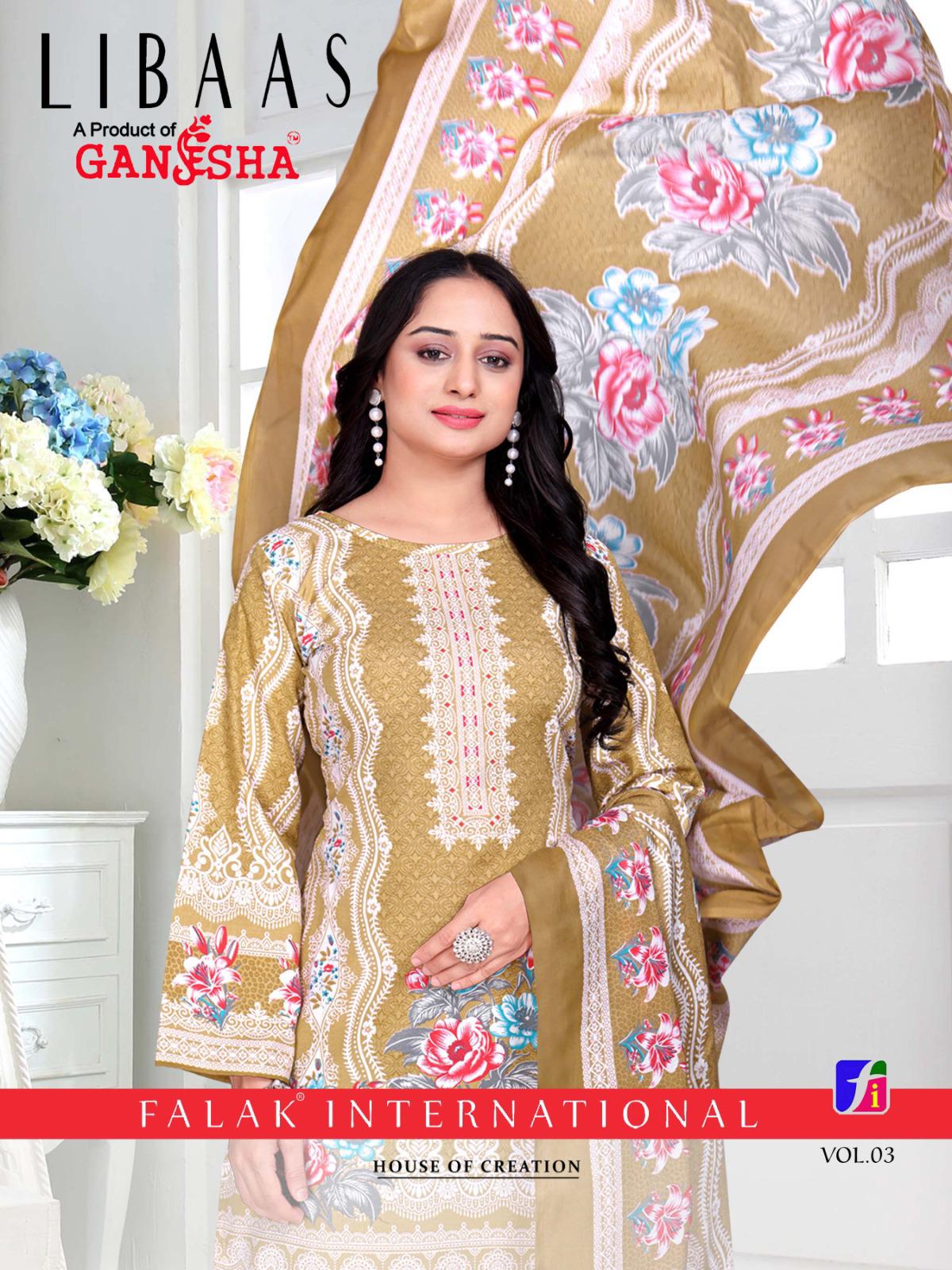 Ganesha – Libaas Vol.3     Salwar Suit Wholesale Catalog Casual Wear