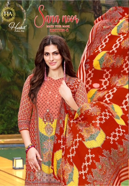 Harshit Fashion – Sana Noor Vol.8