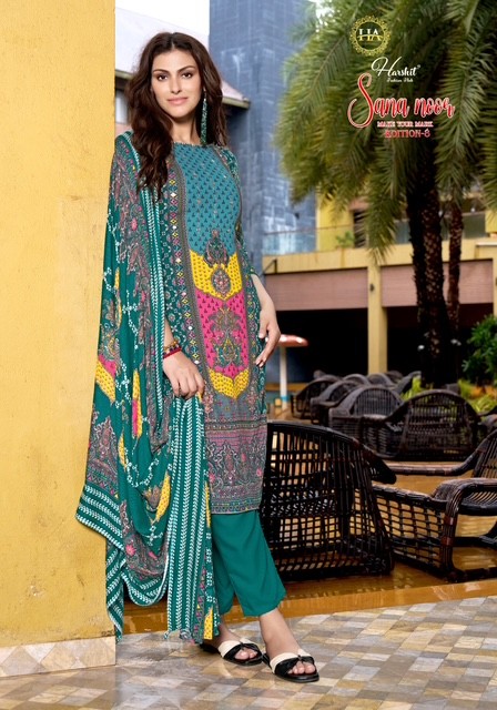 Harshit Fashion – Sana Noor Vol.8
