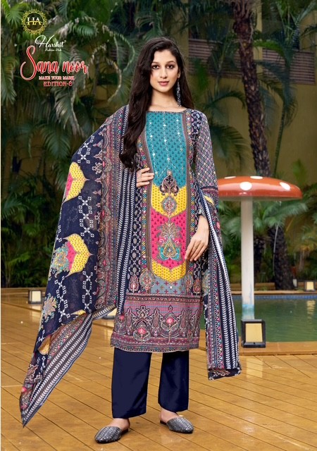 Harshit Fashion – Sana Noor Vol.8
