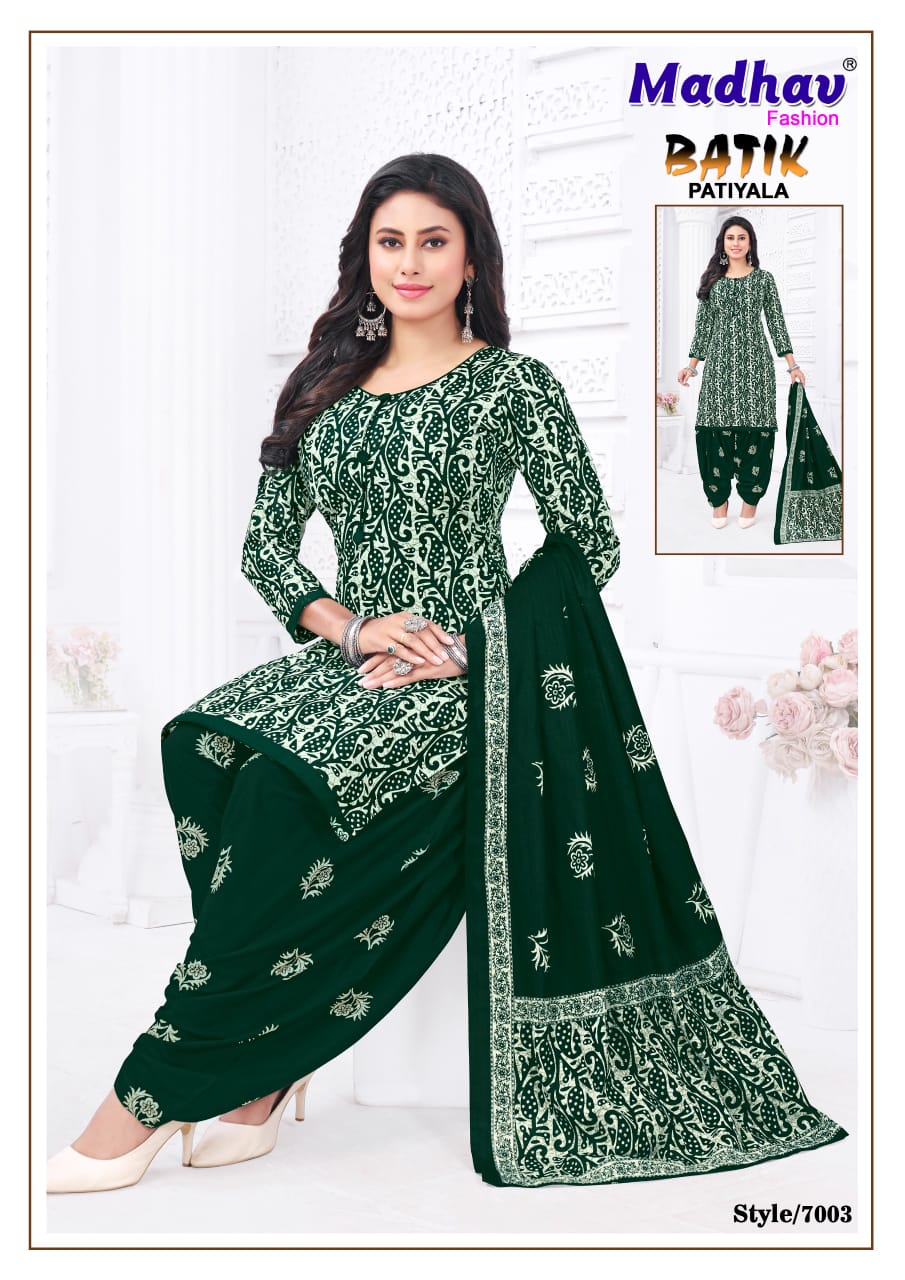 Madhav Fashion – Batik Patiyala vol.7