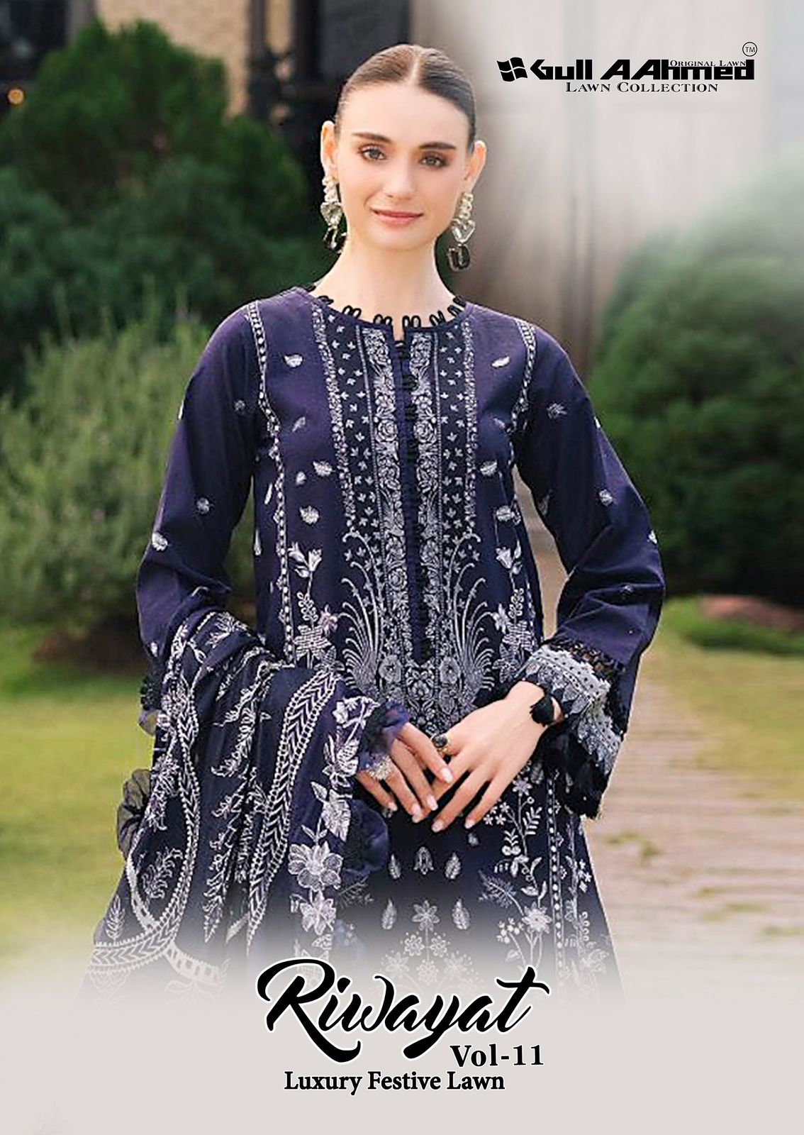 Gull Aahmed – Riwayat Vol.11     Cotton Printed Wholesale Catalog Any Occasion