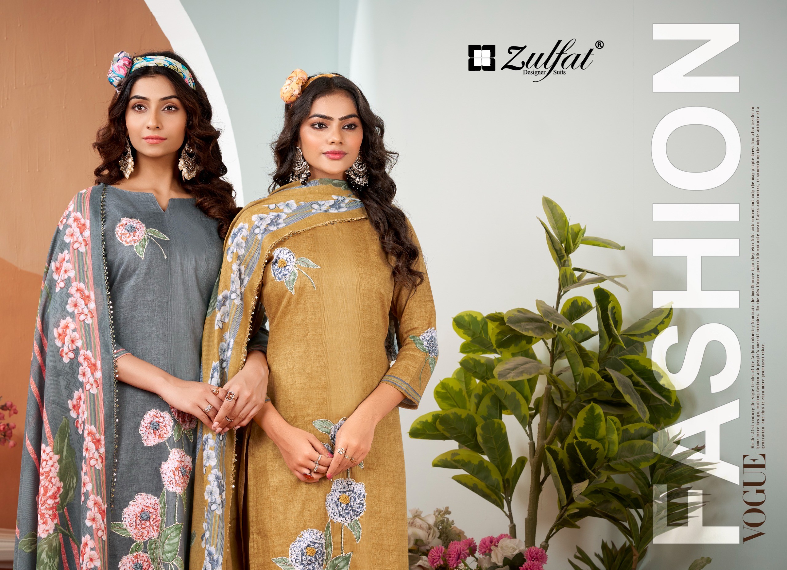 Zulfat Designer Suits – Roshni