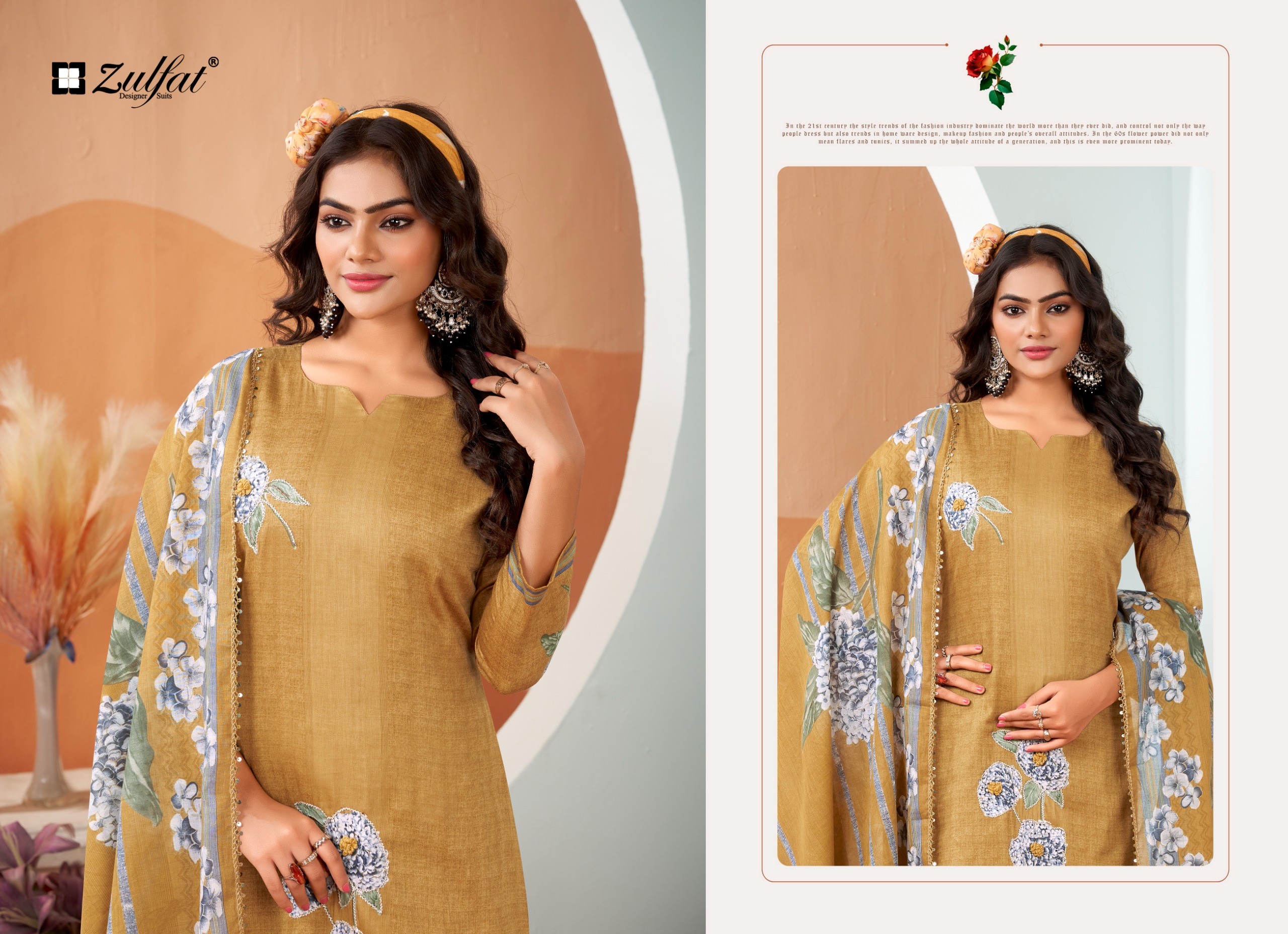 Zulfat Designer Suits – Roshni