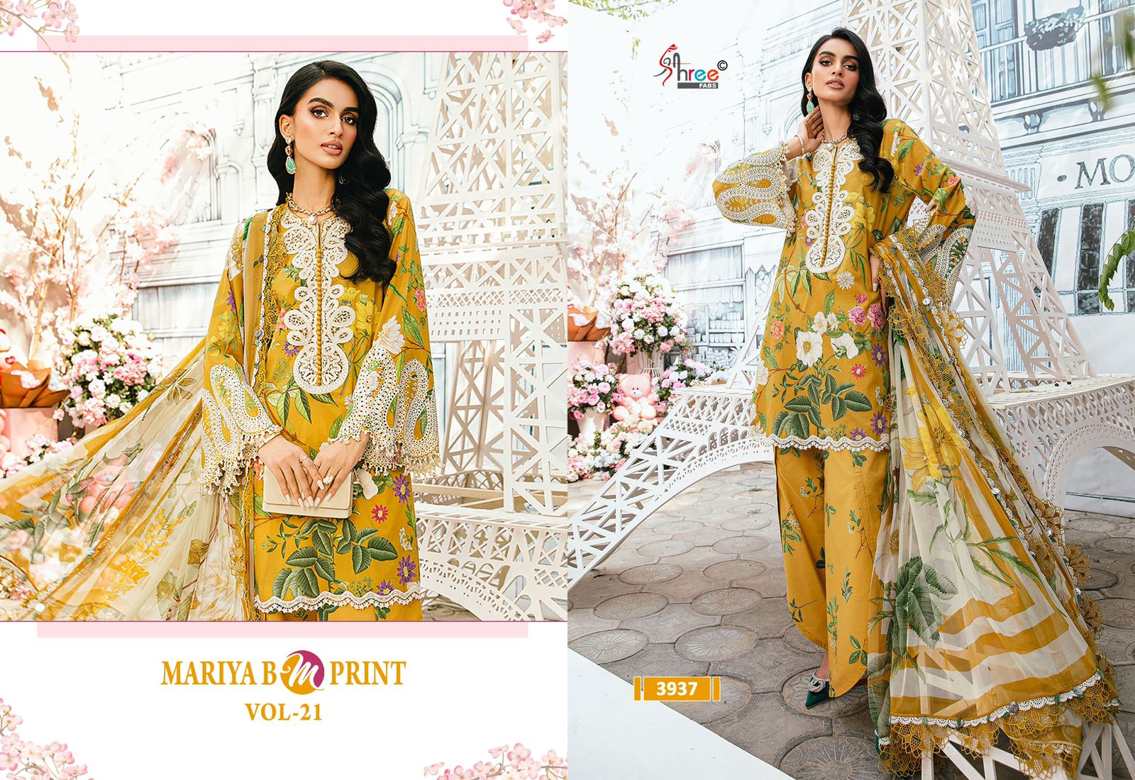 Shree Fab – Mariya B m Print 21 Cotton Duptta