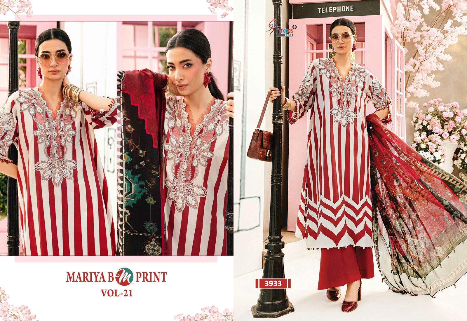 Shree Fab – Mariya B m Print 21 Cotton Duptta