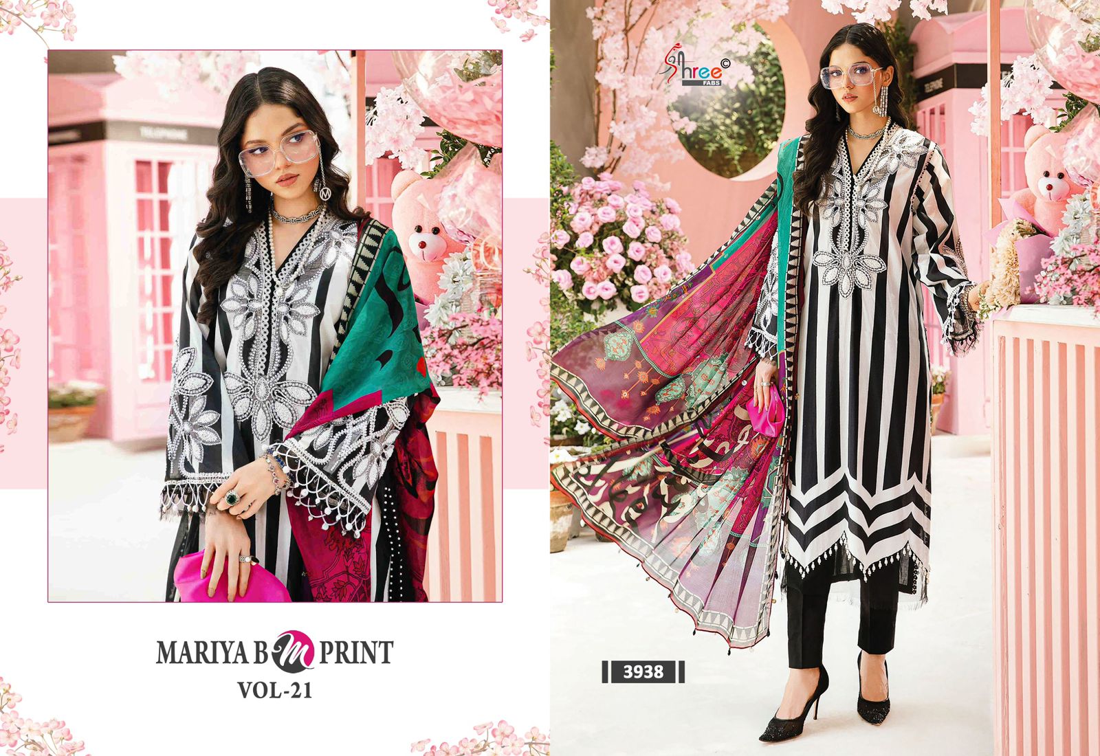 Shree Fab – Mariya B m Print 21 Cotton Duptta