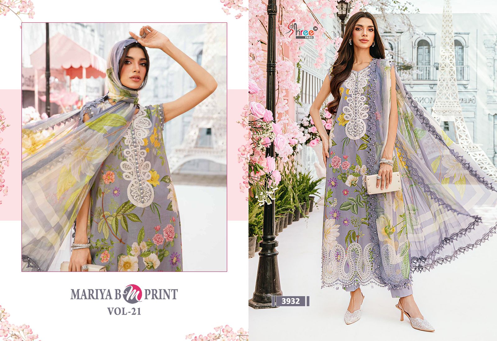 Shree Fab – Mariya B m Print 21 Cotton Duptta