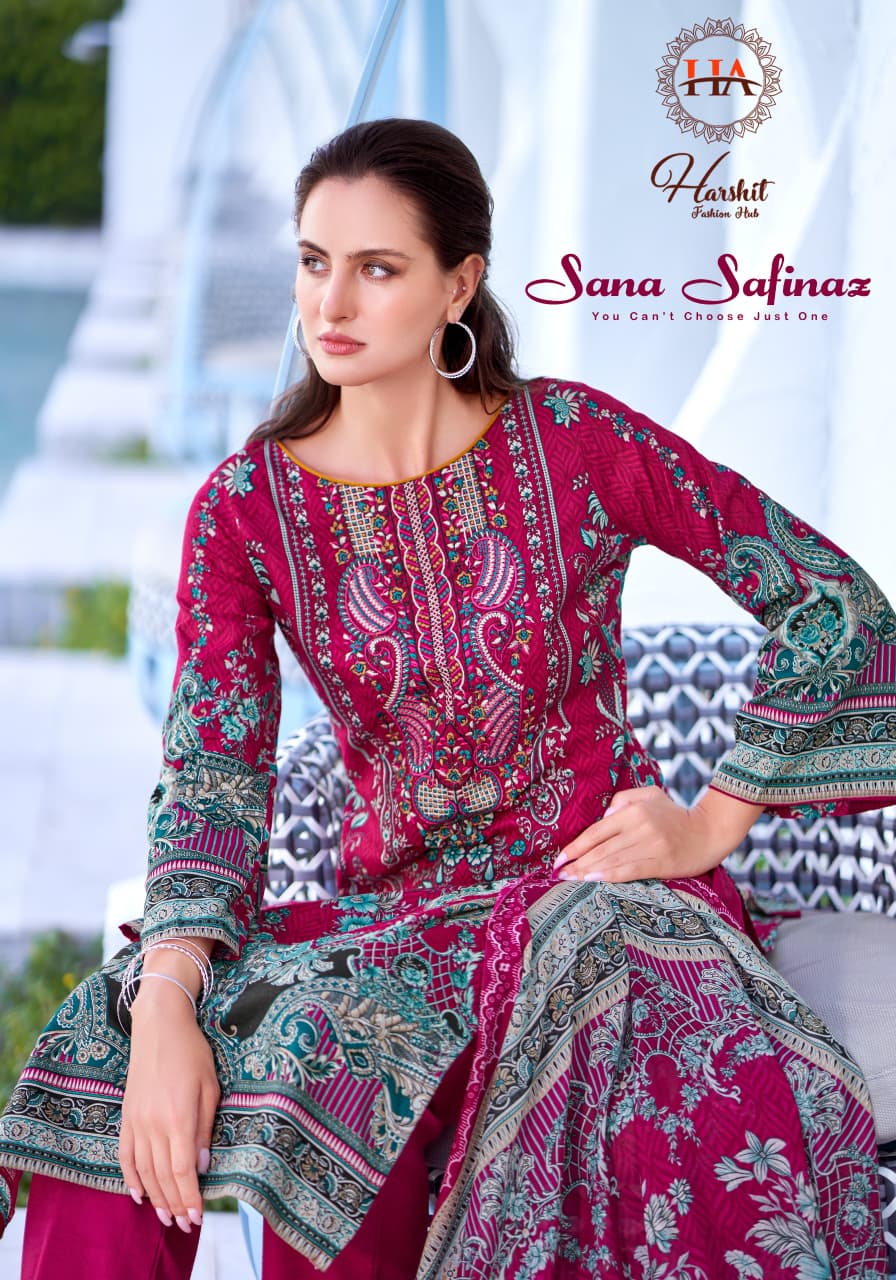 Harshit Fashion – Sana Safinaz     Salwar Suit Wholesale Catalog Festival