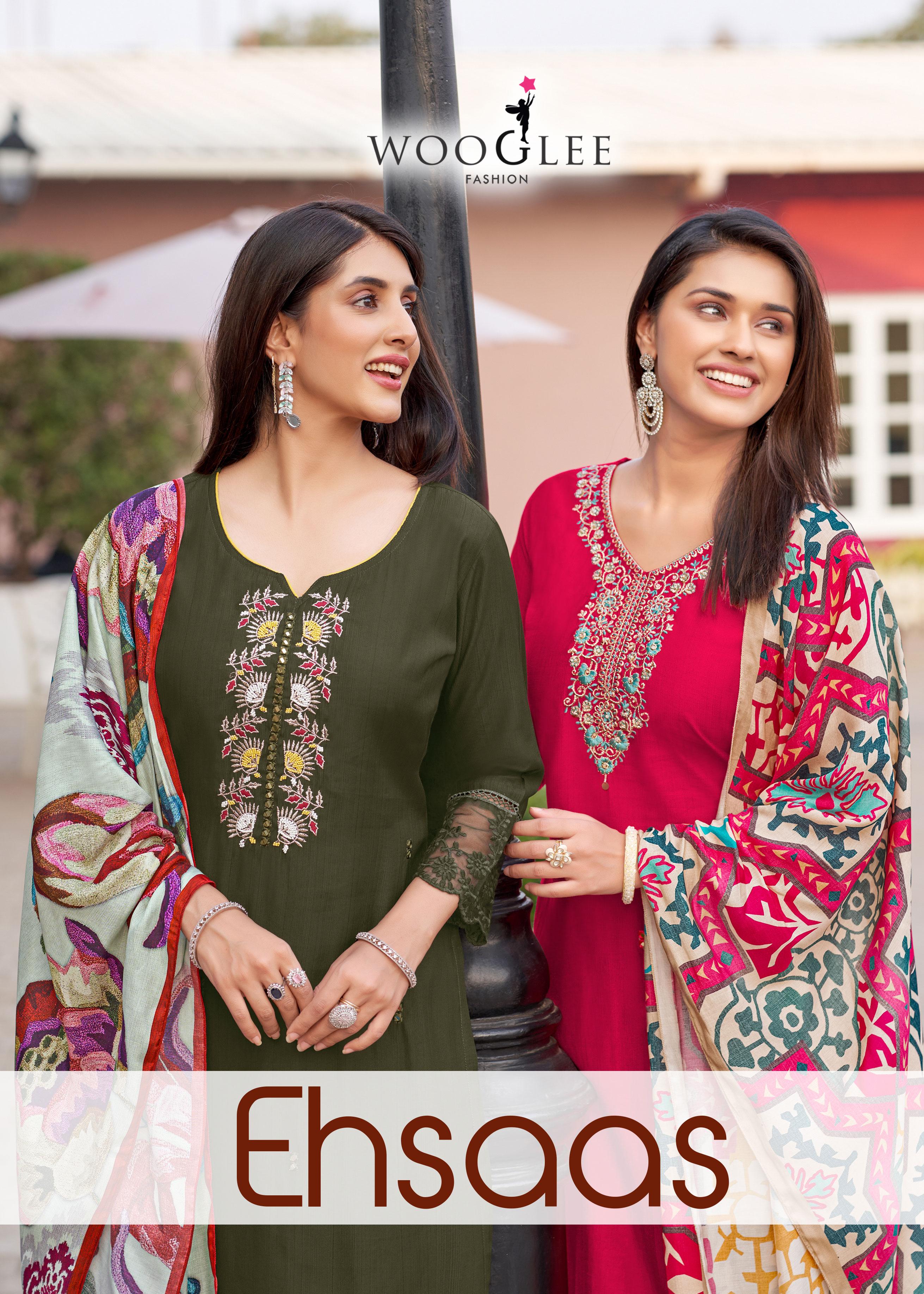 Wogglee – Ehsaas     Salwar Suit Wholesale Catalog Ramzan Specia