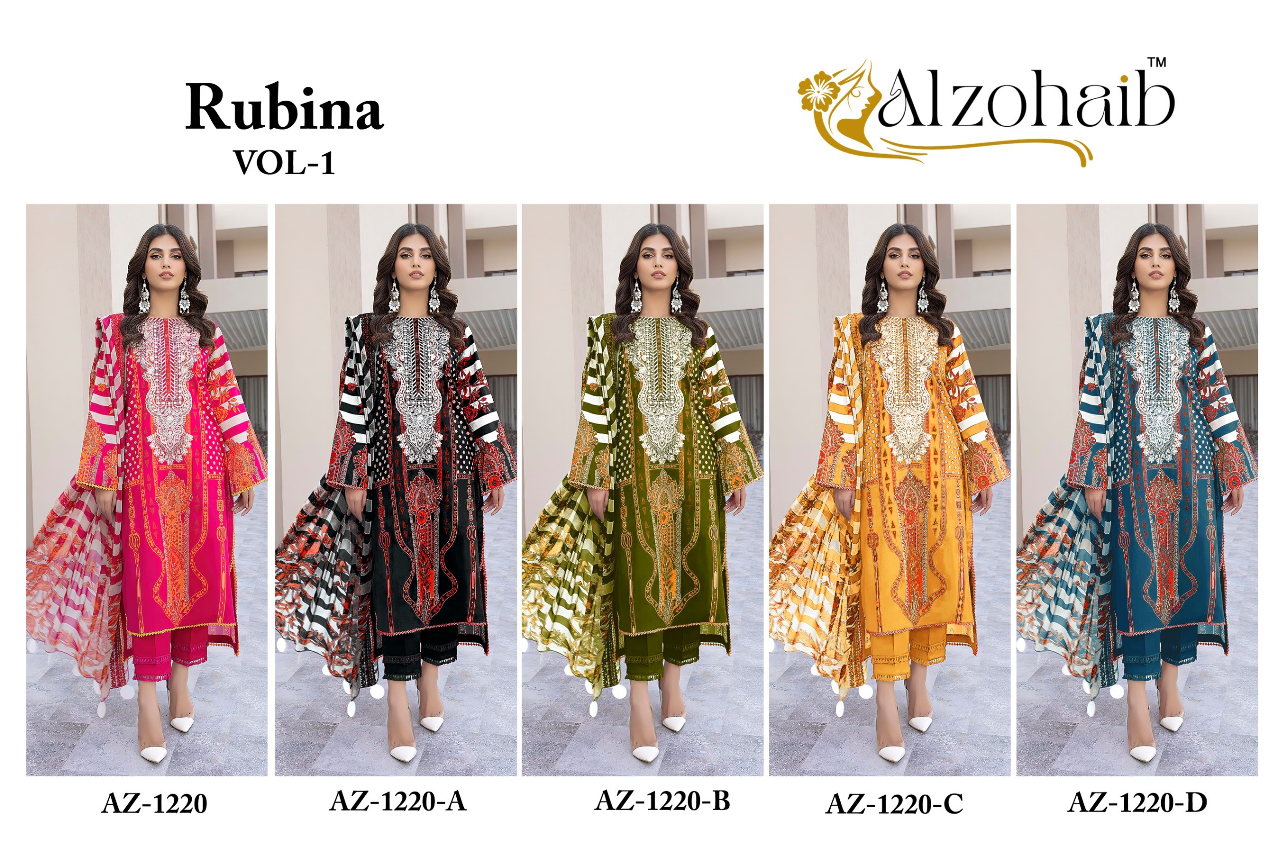 Alzohaib – Rubina vol.1 Ciffon Duptta