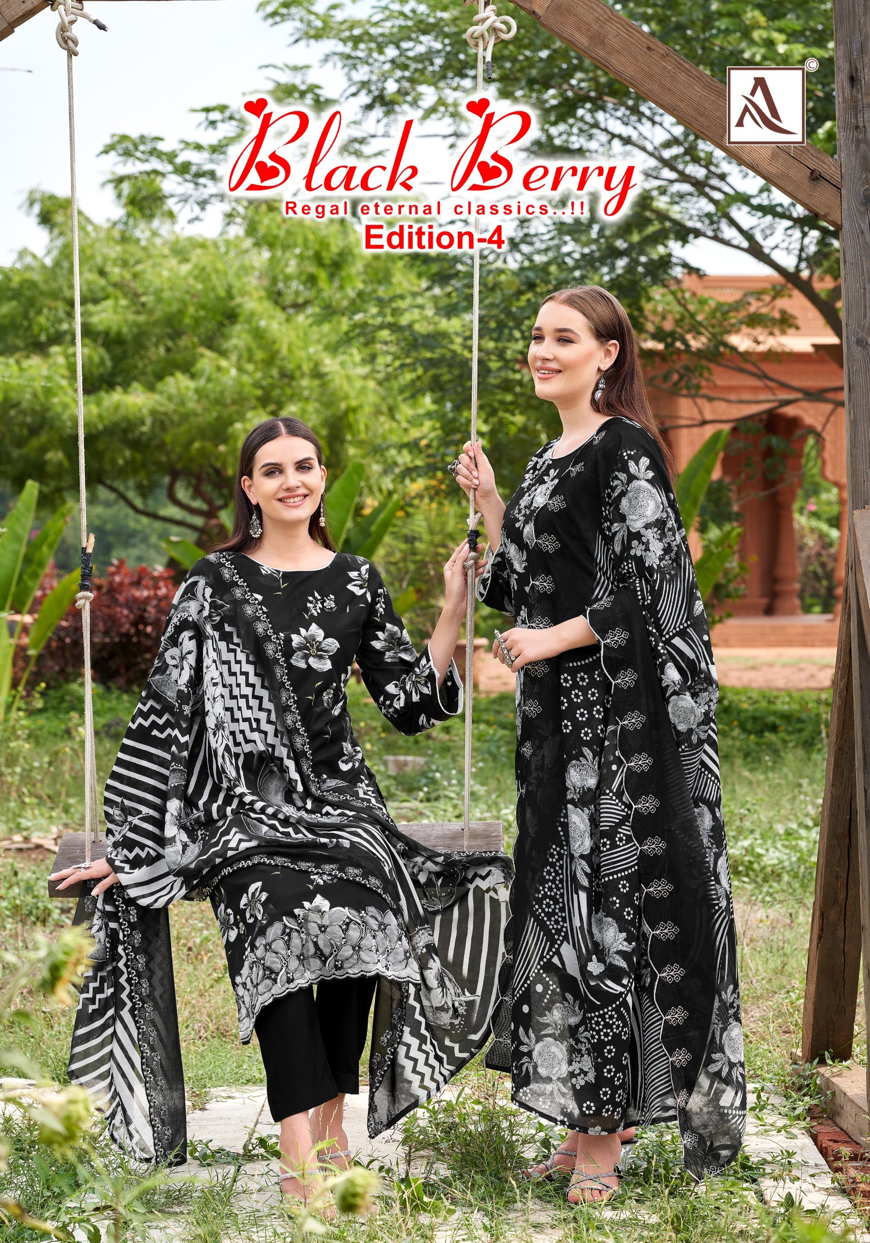Alok Suit – Black Berry Vol.4     Salwar Suit Wholesale Catalog Any Occasion