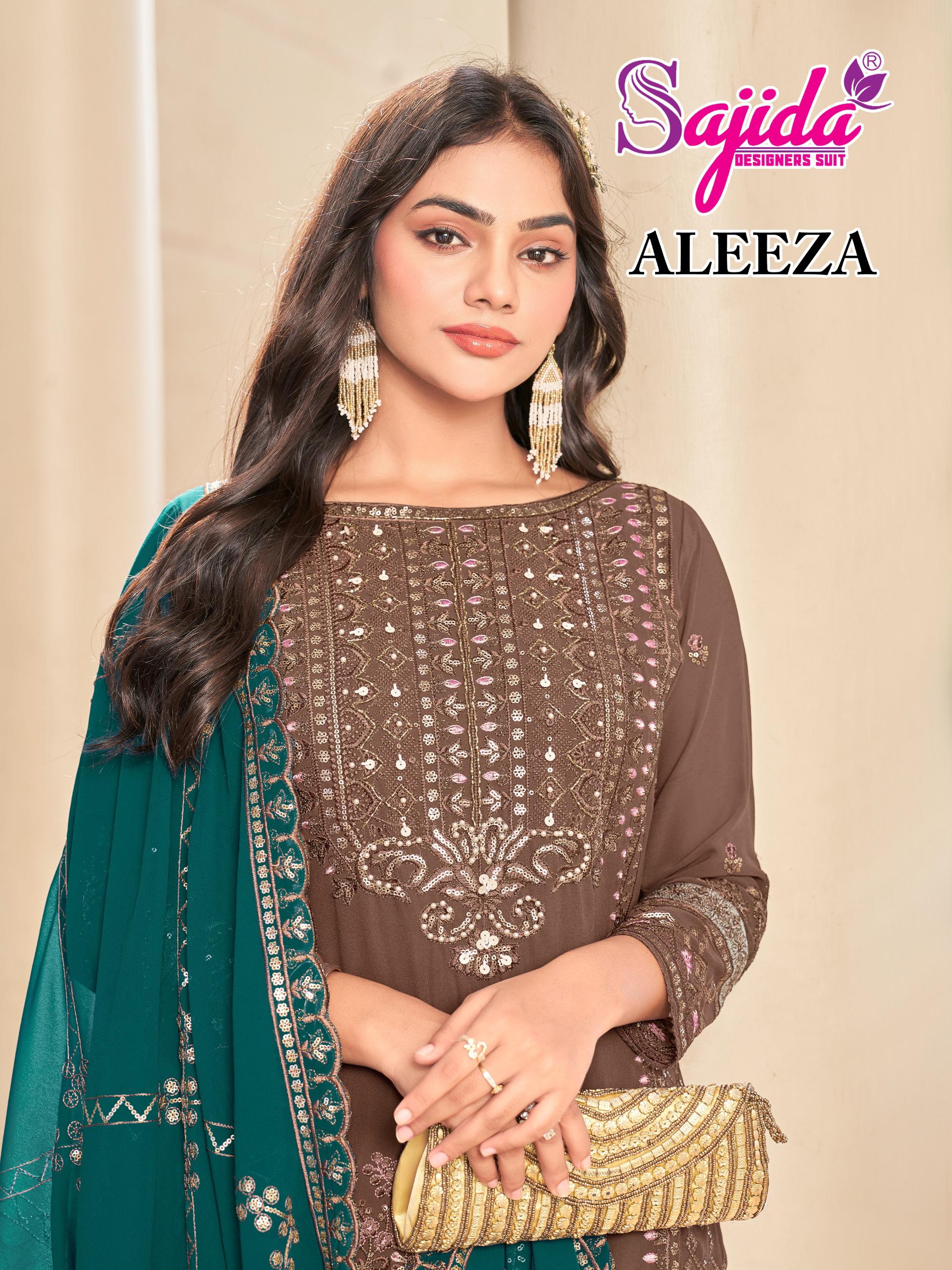 Sajida Designer Suit – Aleeza vol.1