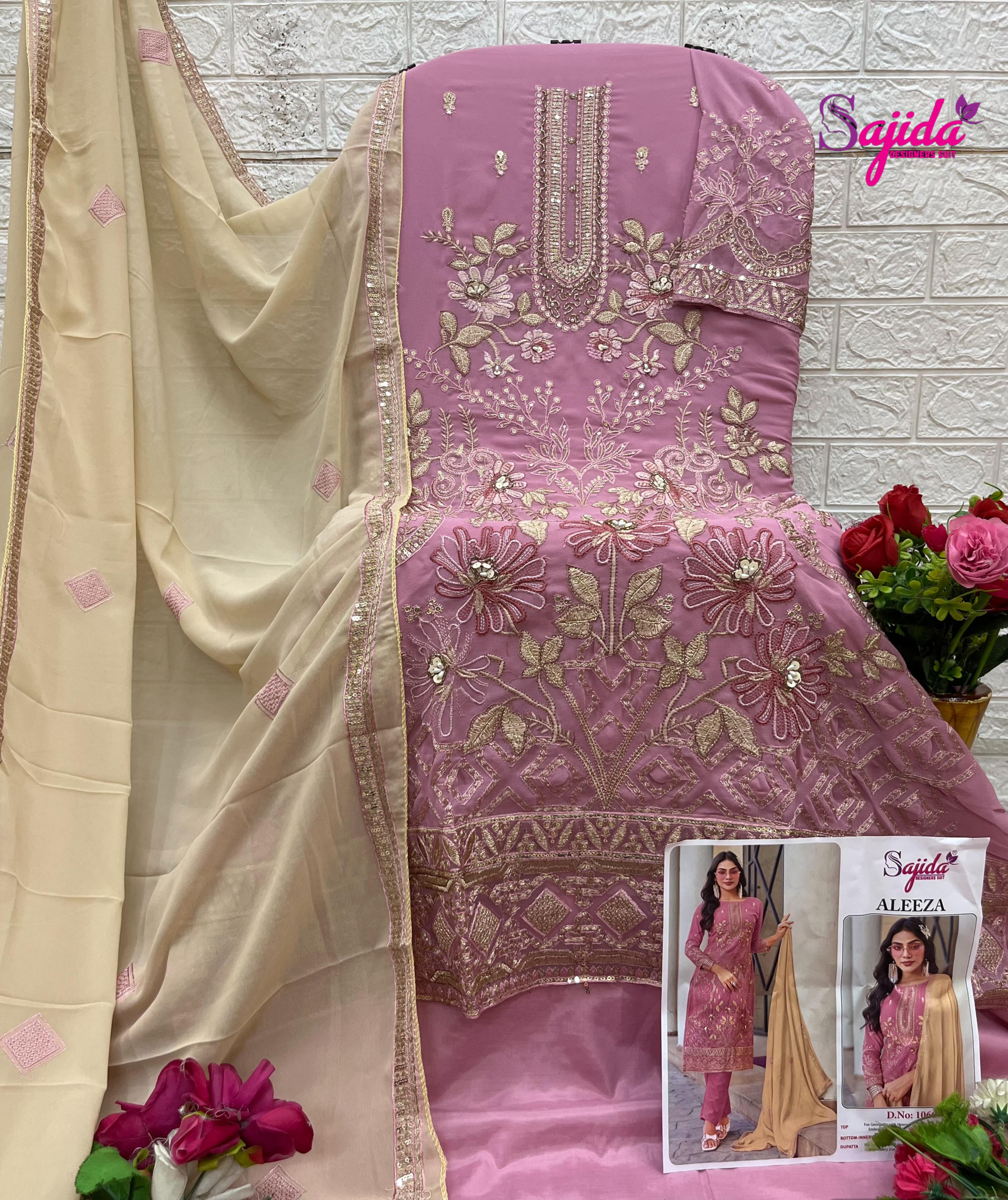 Sajida Designer Suit – Aleeza vol.1