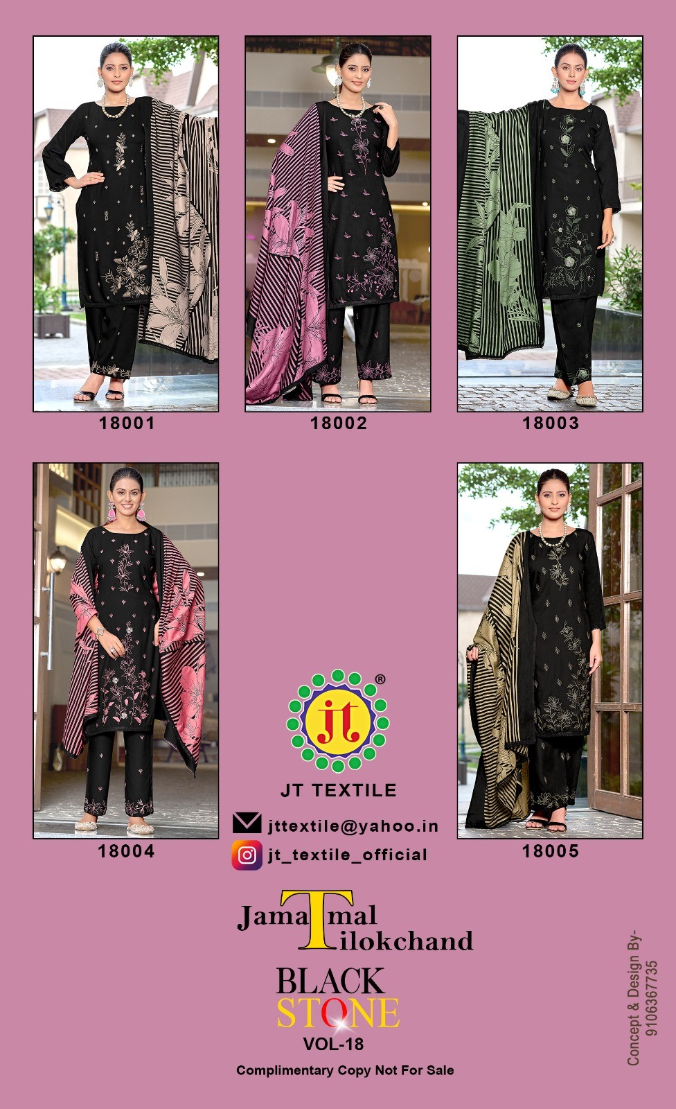 J T – Black Stone 18