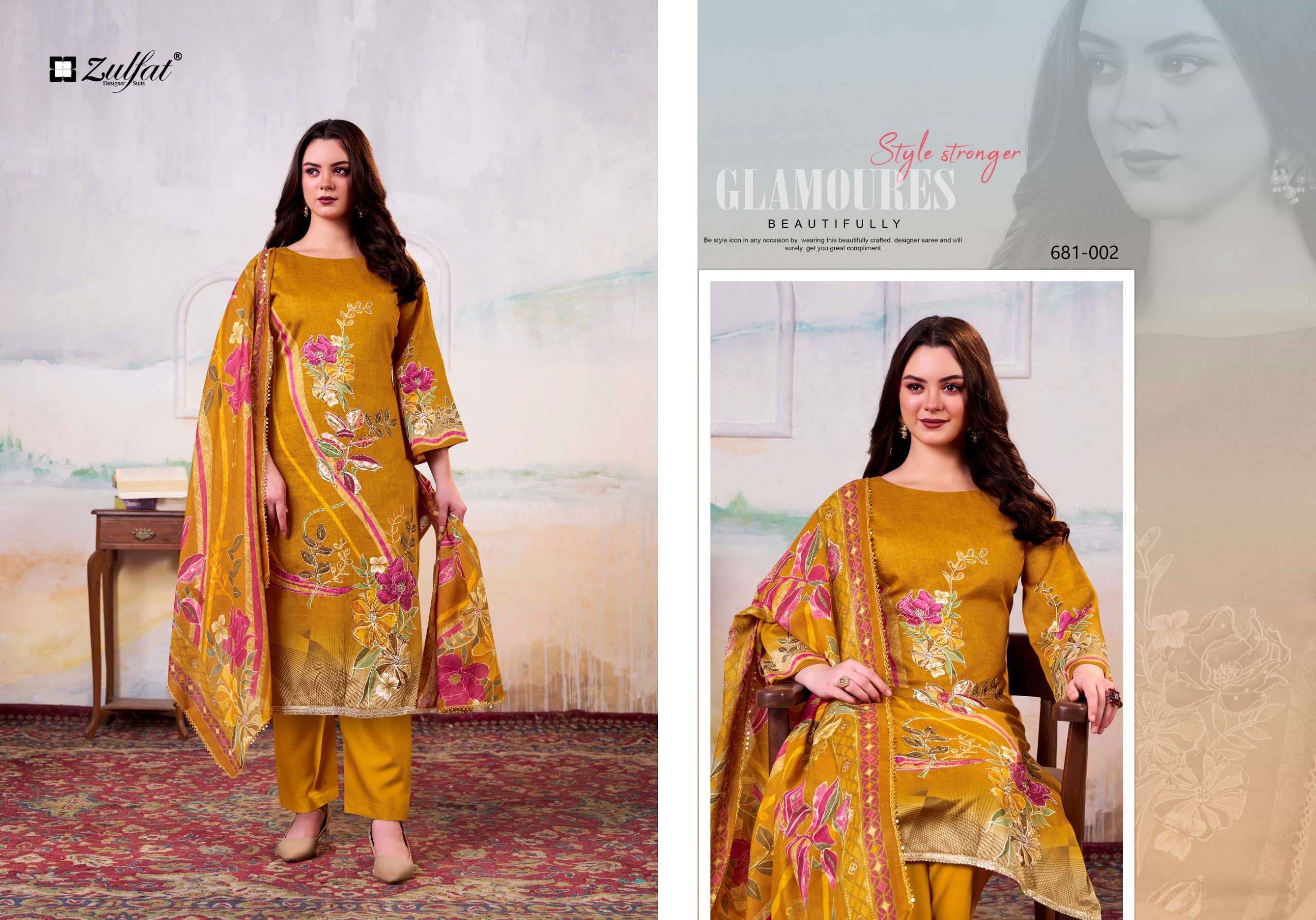 Zulfat Designer Suits – Hayat
