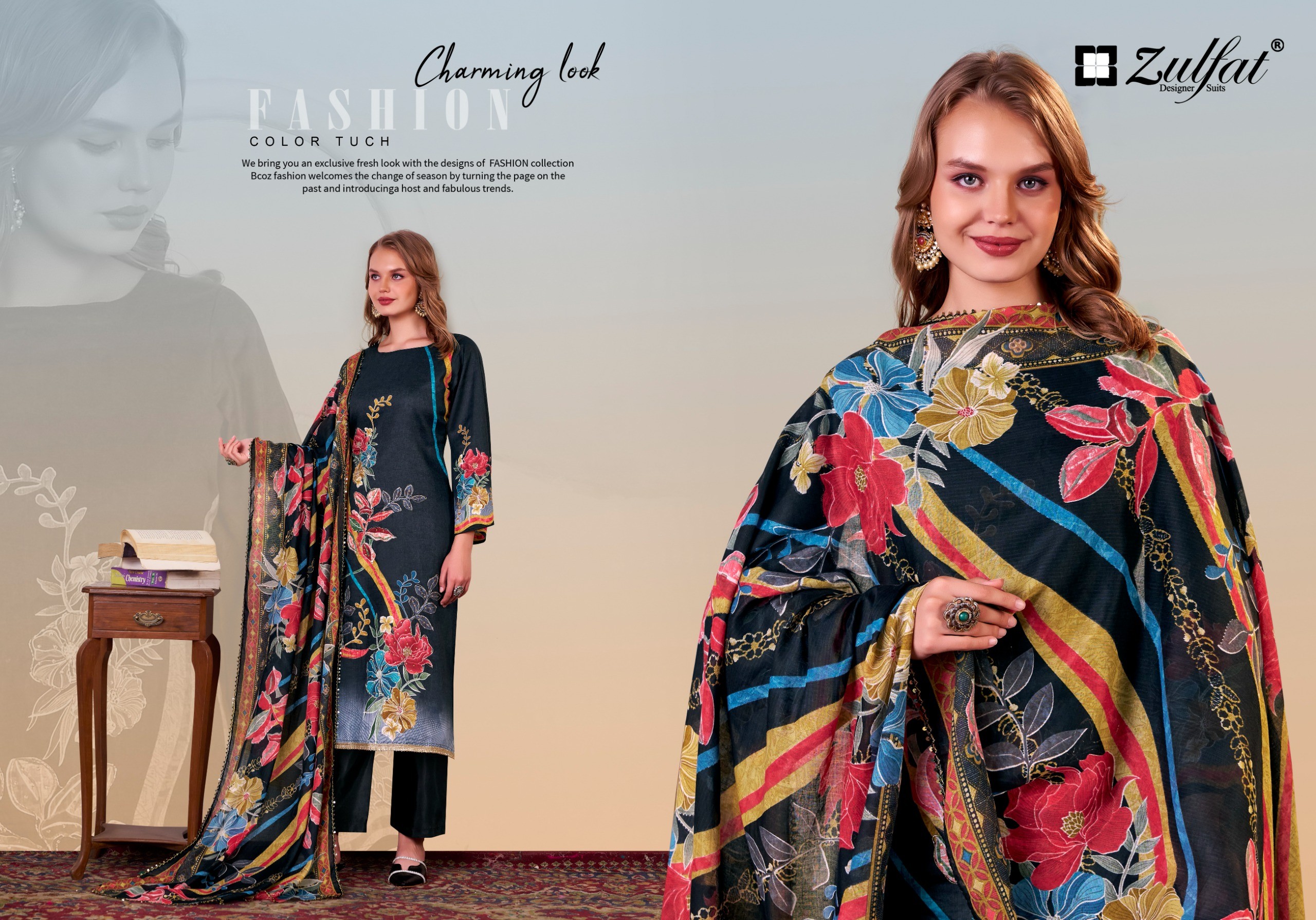 Zulfat Designer Suits – Hayat