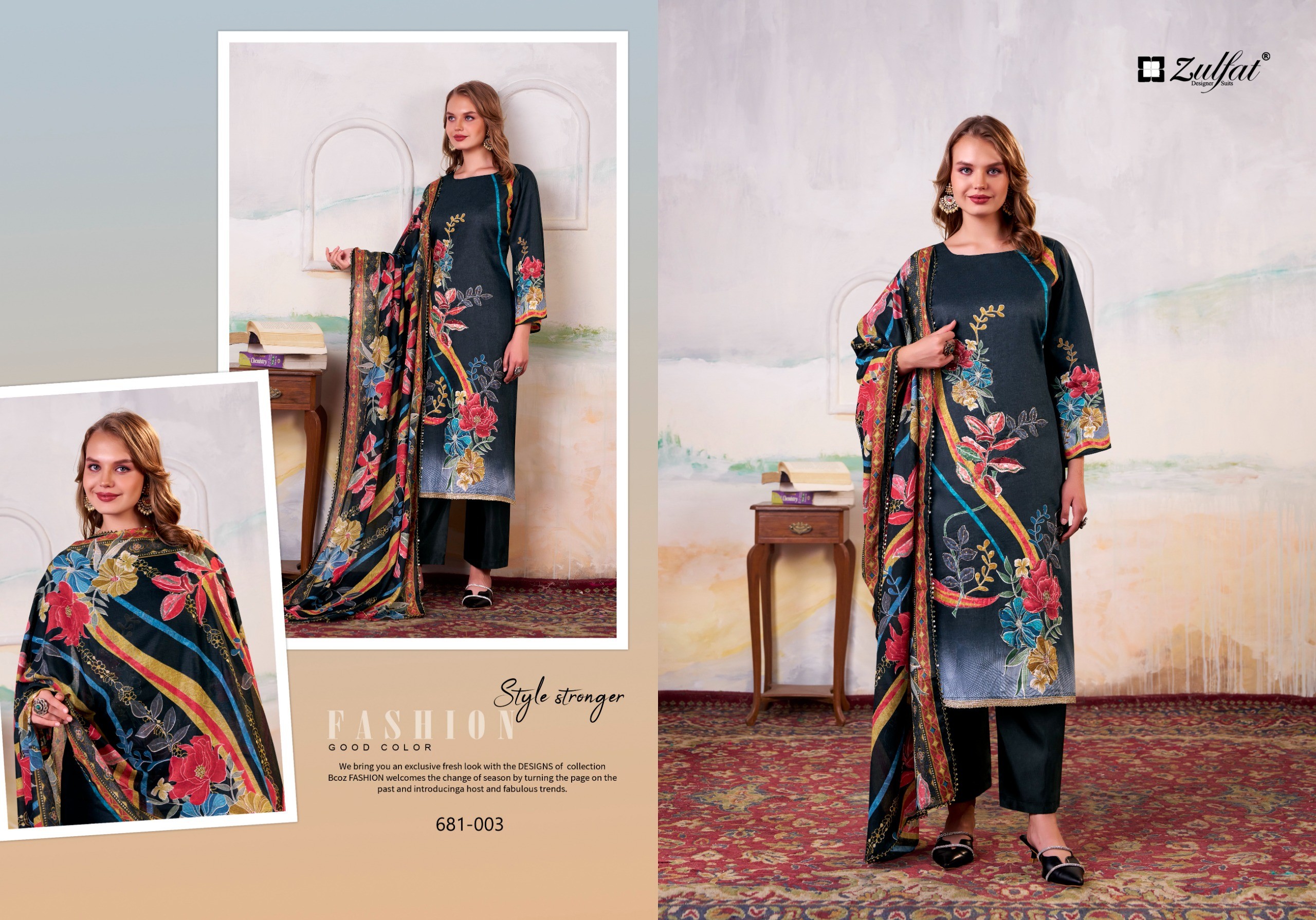 Zulfat Designer Suits – Hayat