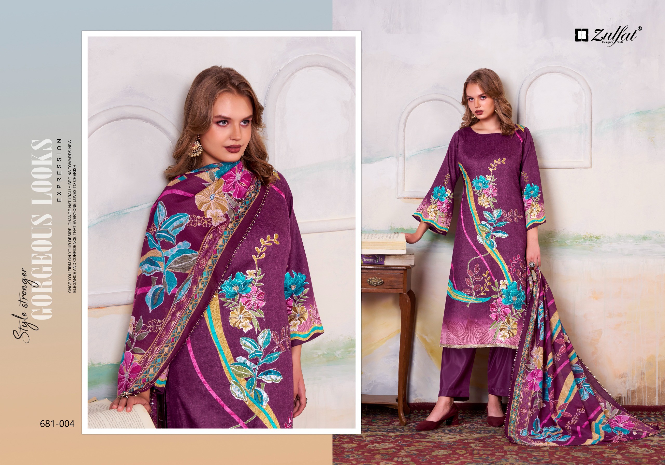 Zulfat Designer Suits – Hayat