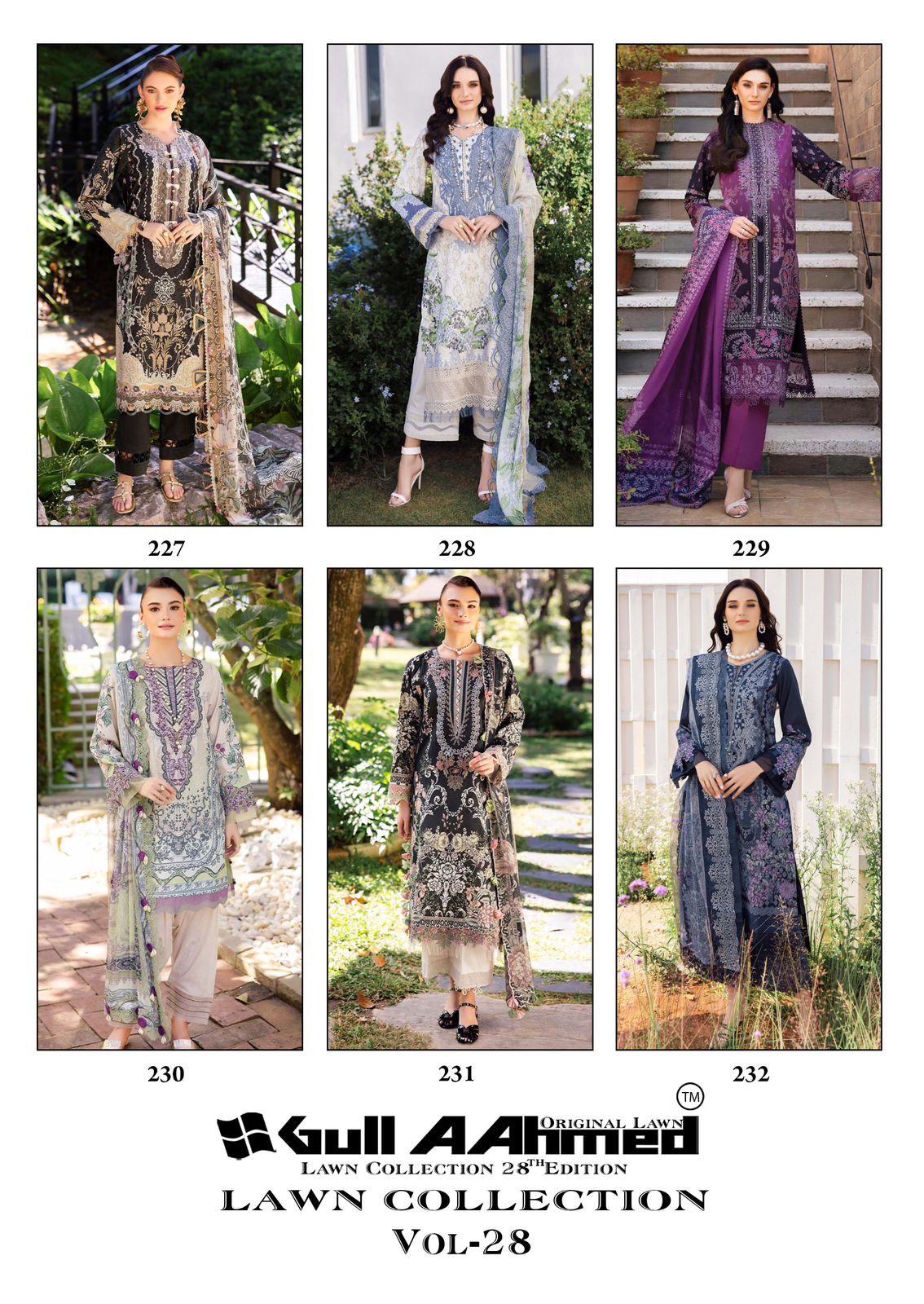 Gull Ahmed – Lawn Collection vol.28