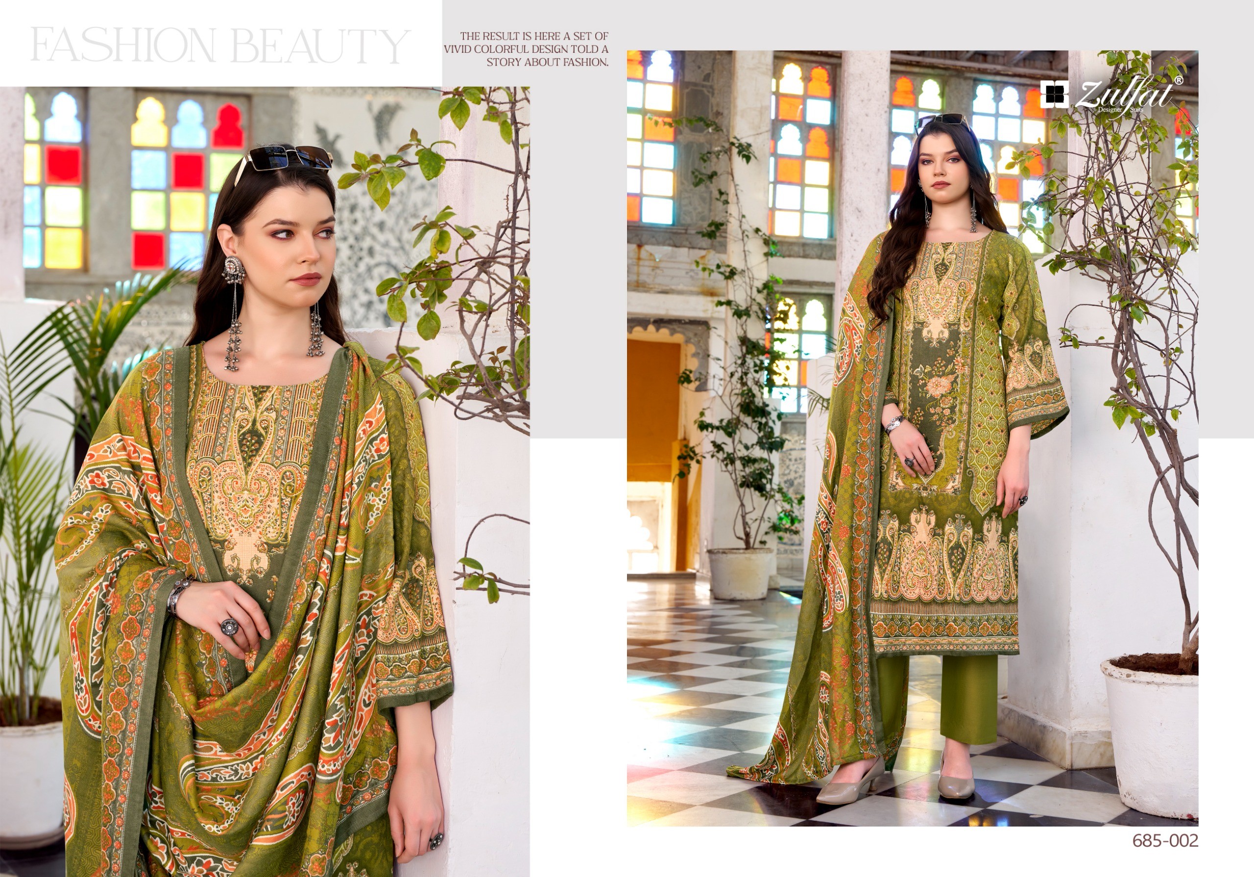 Zulfat Designer Suits – Amina