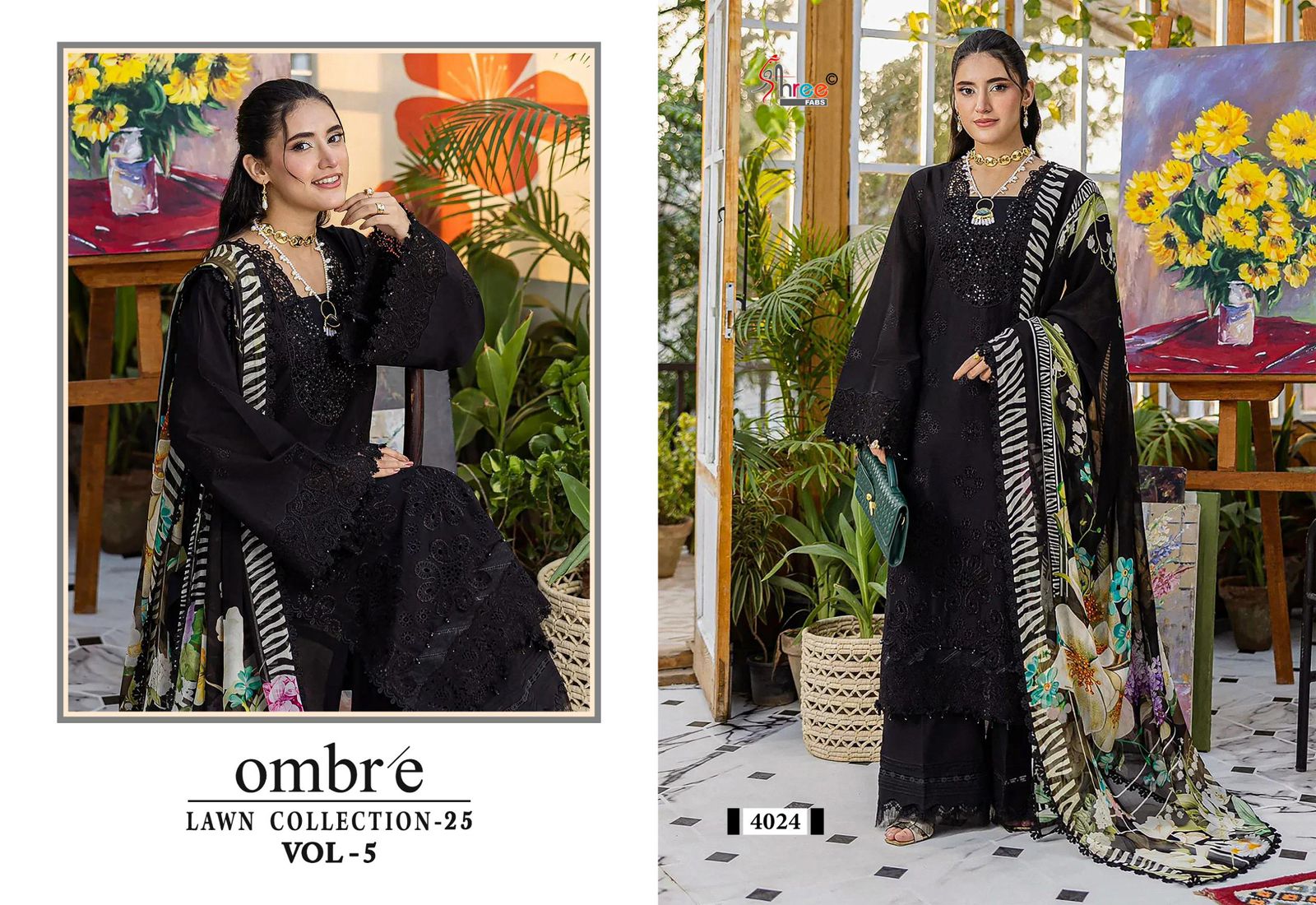 Shree Fab – Ombre lawn collection vol.5 Cotton Duptta