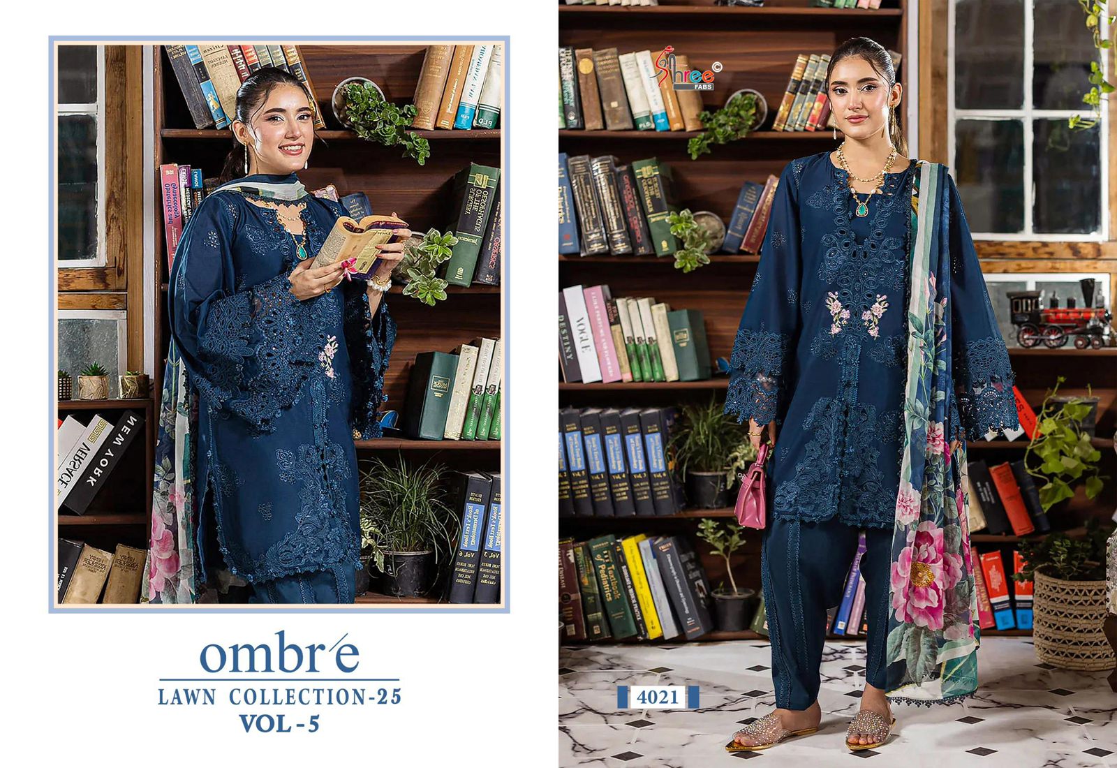 Shree Fab – Ombre lawn collection vol.5 Cotton Duptta